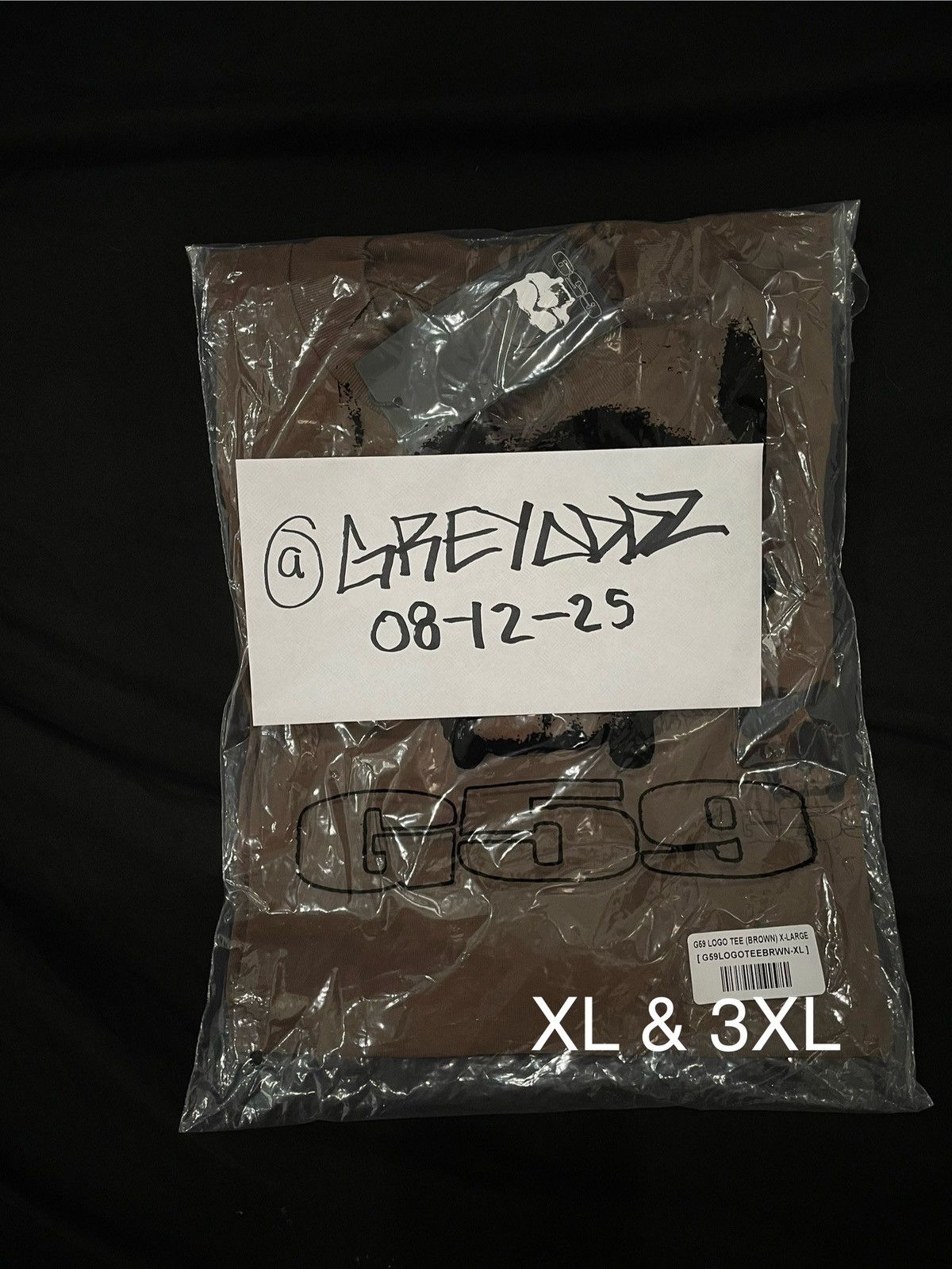 G59 Records G59 Logo Tee Size US XL / EU 56 / 4 - 1 Preview