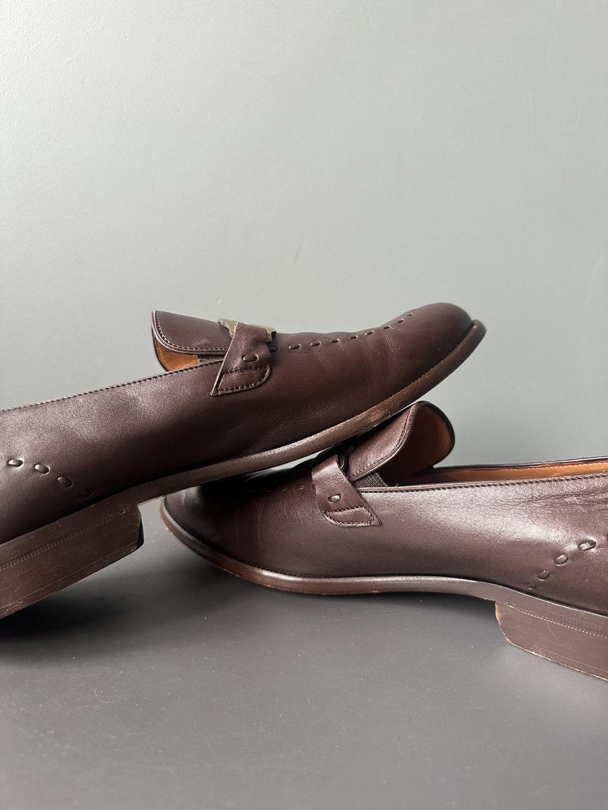 NAVYBOOT Navyboot Leather Loafers Size 40 Size US 7 / EU 40 - 6 Thumbnail