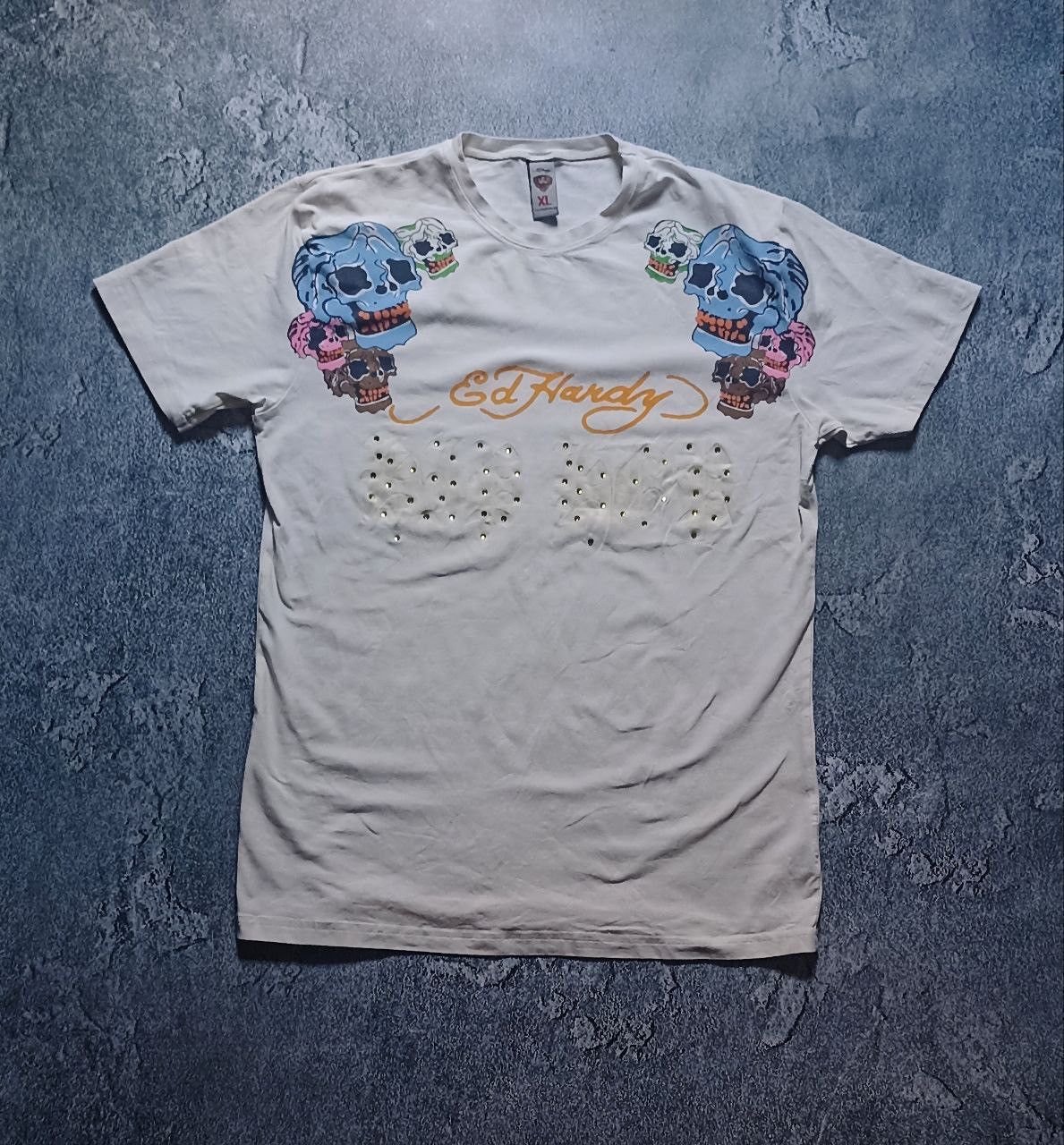 Ed Hardy Vintage Ed Hardy Christian Audigier Y2K T Shirt Size XL / US 12-14 / IT 48-50 - 1 Thumbnail