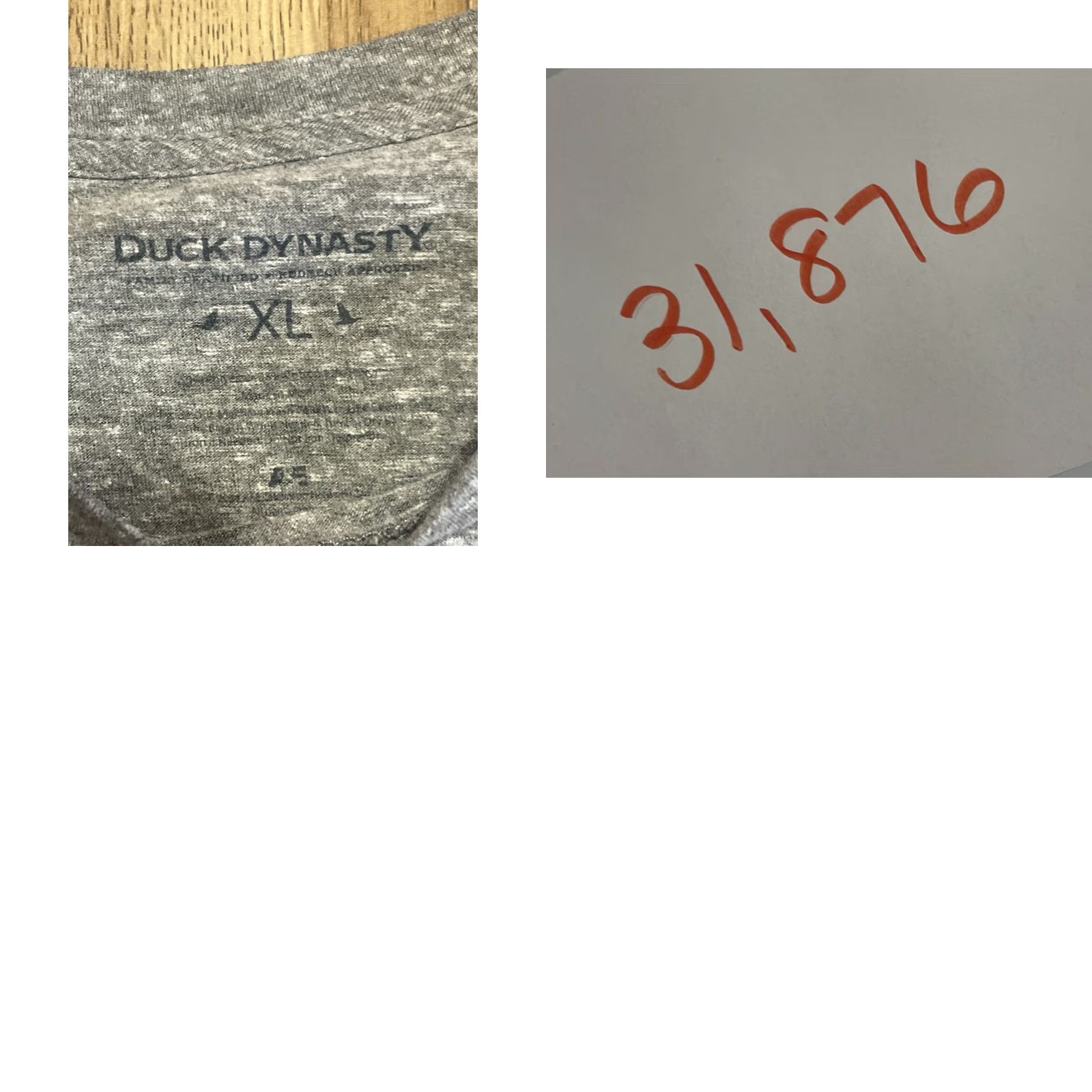 Vintage Duck Dynasty Shirt Men's XL Gray Robertson TV Show Beard Men Size XL / US 12-14 / IT 48-50 - 8 Thumbnail