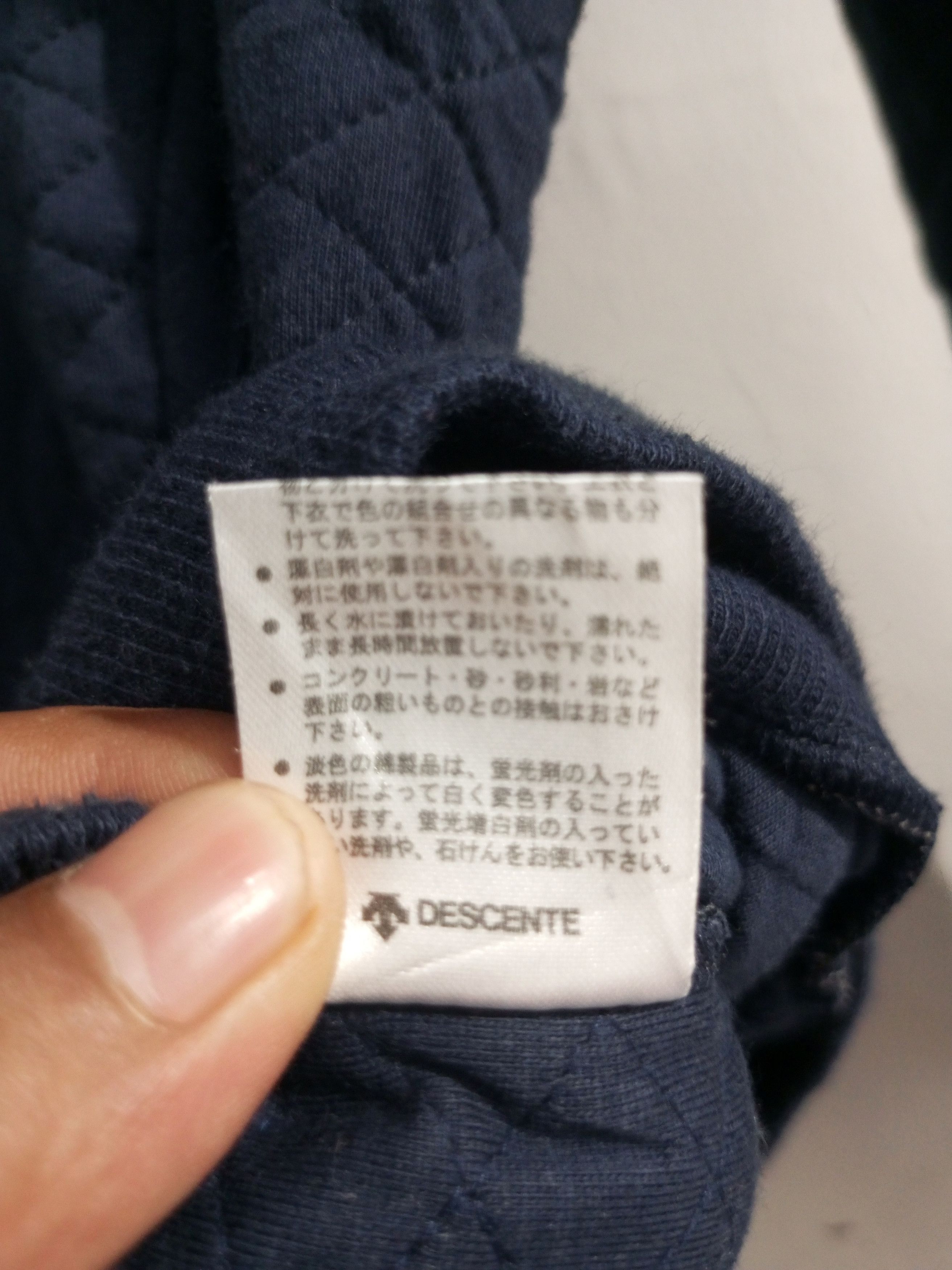 Descente Vintage descente diamond zipper hoodie Size US XS / EU 42 / 0 - 10 Thumbnail