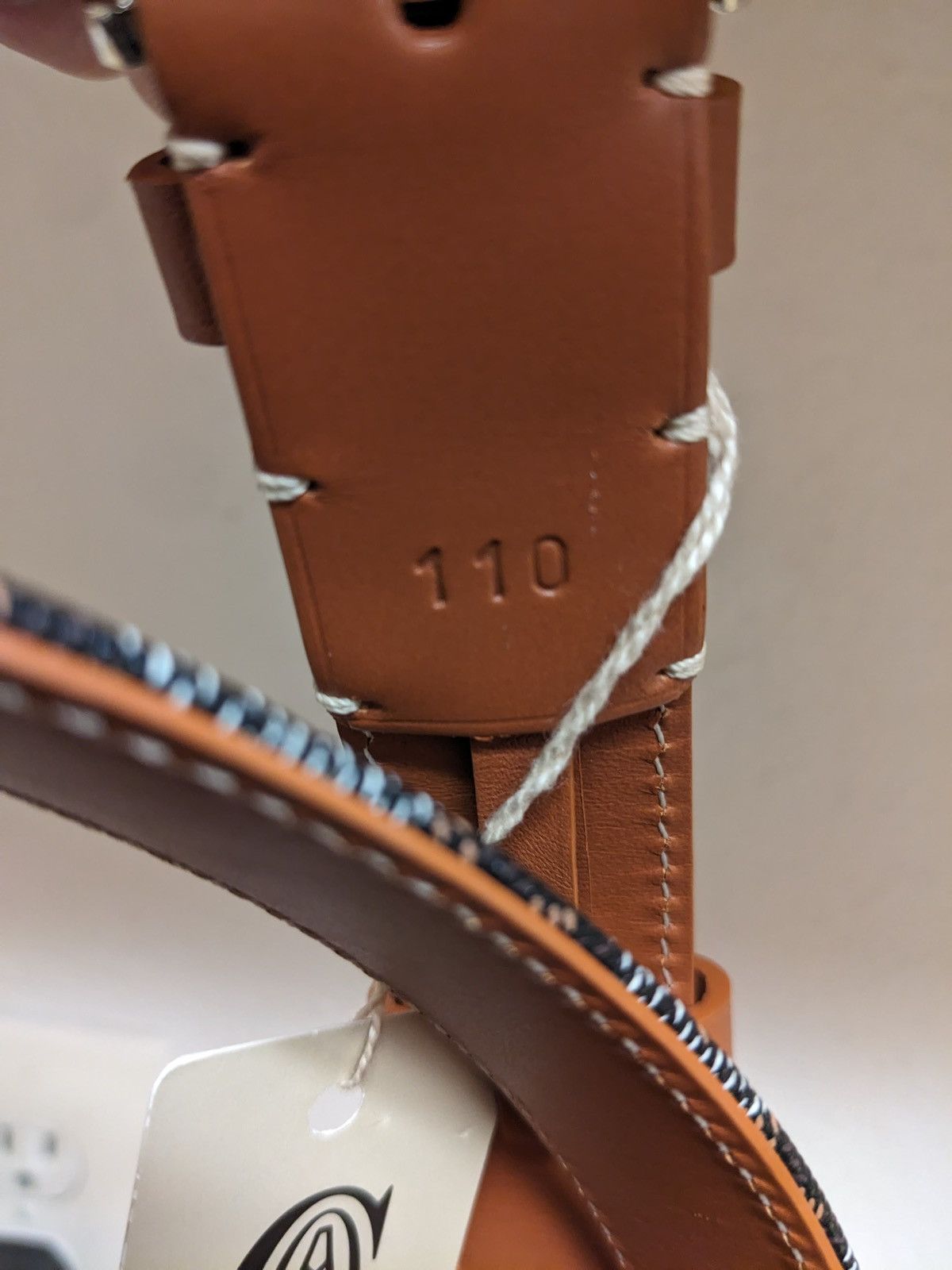 Goyard MAISON GOYARD FREGATE BELT BLACK TAN Size 110/42 Size ONE SIZE - 9 Thumbnail