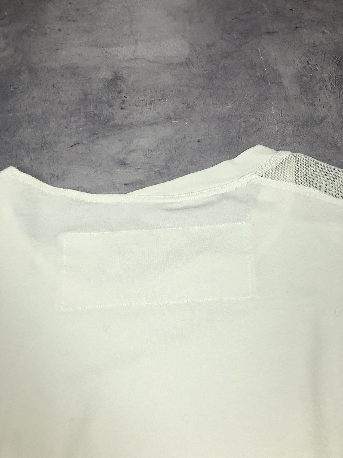 Rundholz Rundholz Black Label Asymmetric Mesh Shoulder Panel T Shirt Size M / US 6-8 / IT 42-44 - 14 Thumbnail