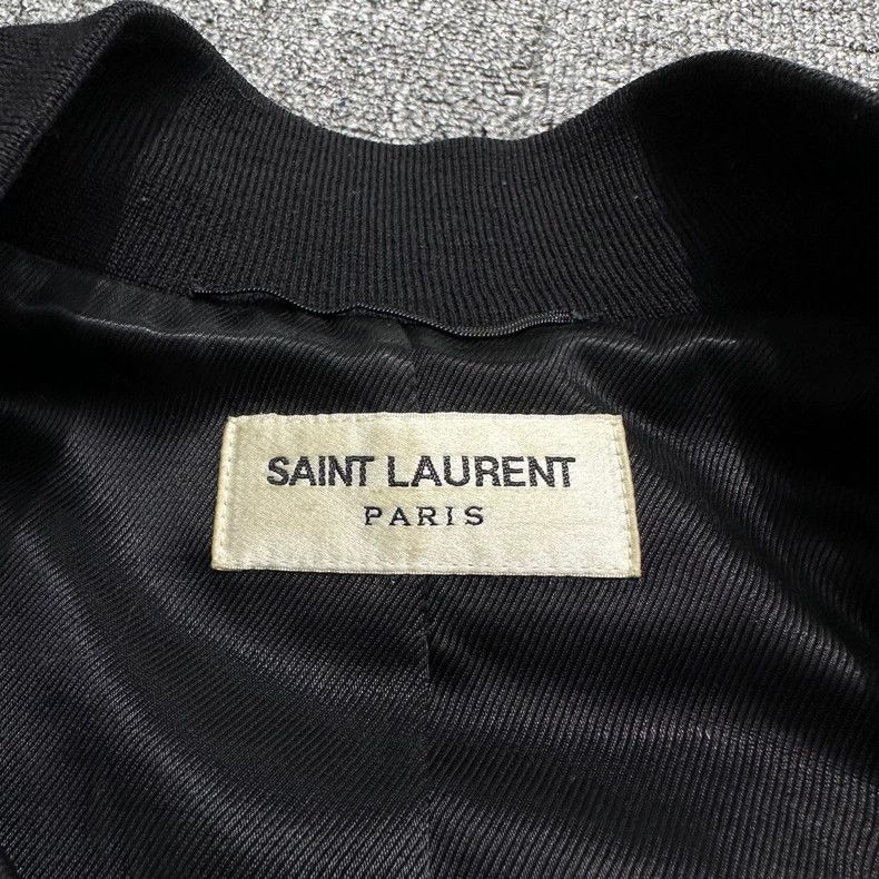 Saint Laurent Paris Saint Laurent Shark Beaded Jacket 2504-Nextarrow Size S / US 4 / IT 40 - 2 Thumbnail