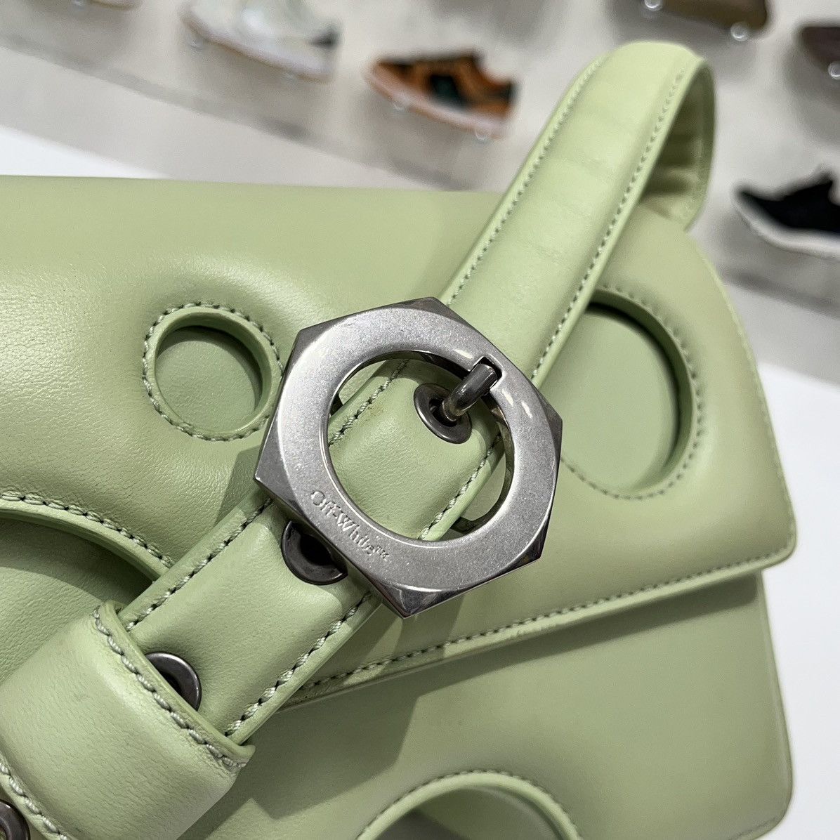 Off-White Off-White Crossbody Bag Green Size ONE SIZE - 6 Thumbnail