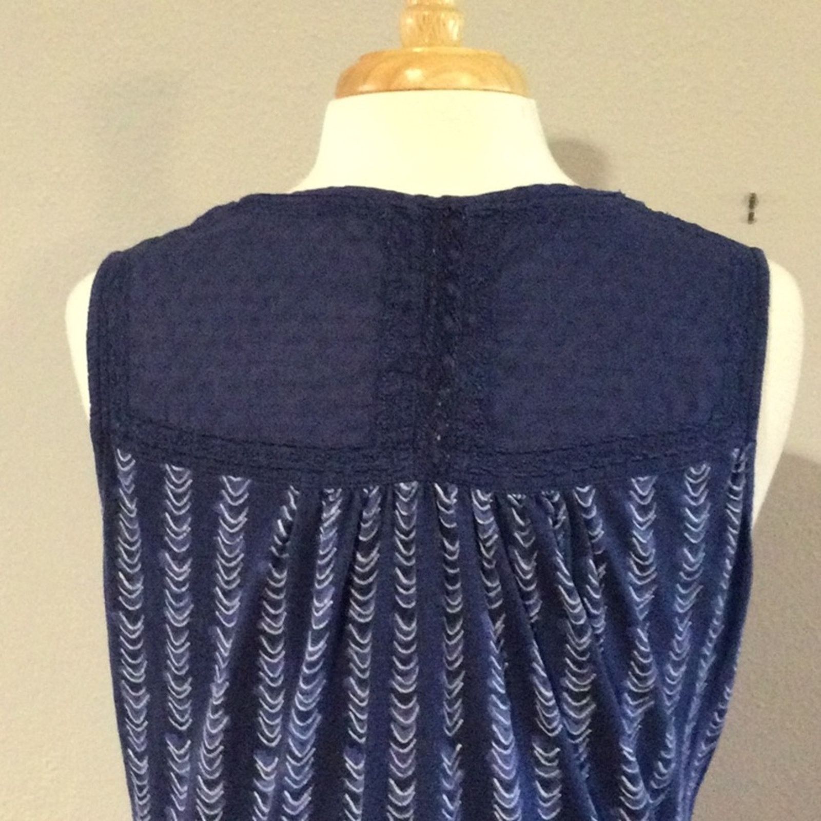 Other Bob Timberlake Blue & White Stripe Tank Size L Size L / US 10 / IT 46 - 9 Thumbnail