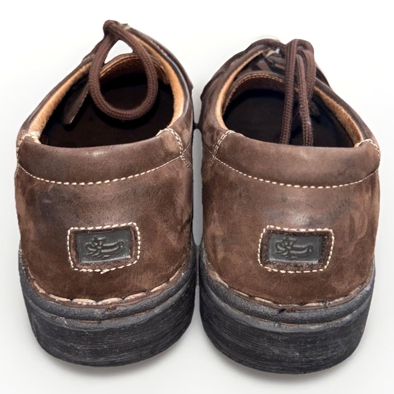 Vintage GH Bass‎ Y2k Mens 9M Brown Nubuck Leather Moc Toe Lace Up Boots Workwear VINTAGE G.H. Bass & Co. Moc Toe Lace Up Boots Workwear Mens  main image 3