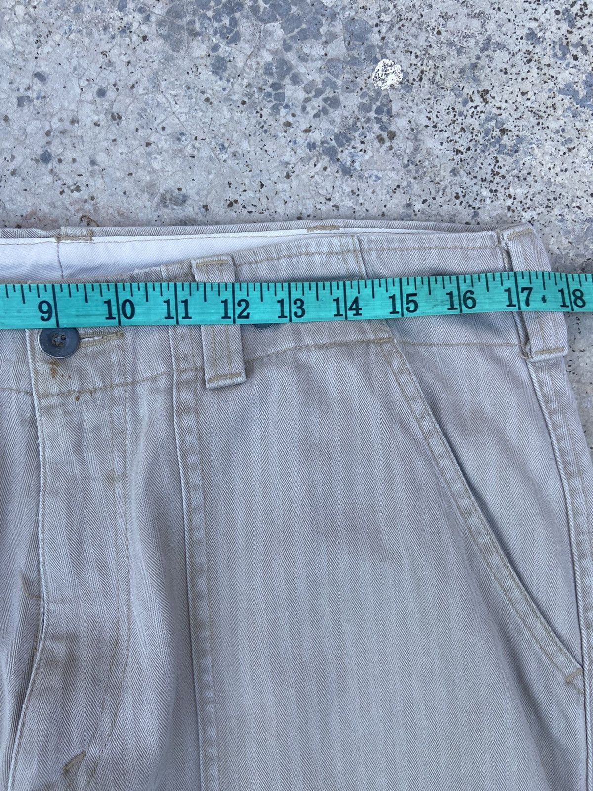 Vintage Vintage Bobson Cargo pants herring bones cargos Size US 35 - 10 Thumbnail