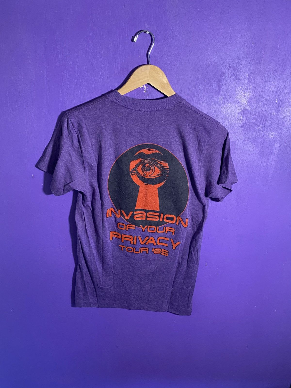 Band Tees × Vintage Vintage 1985 RATT invasion of your privacy tour tee Size US M / EU 48-50 / 2 - 2 Thumbnail
