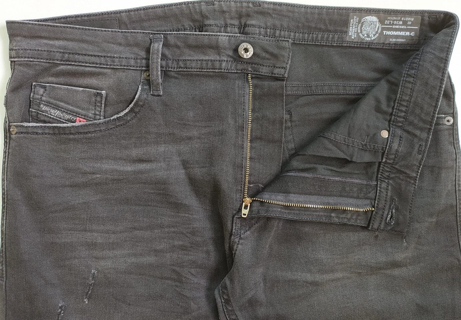 Diesel Diesel THOMMER-C L.32 MENS JEANS T/9608 Size US 36 / EU 52 - 5 Thumbnail