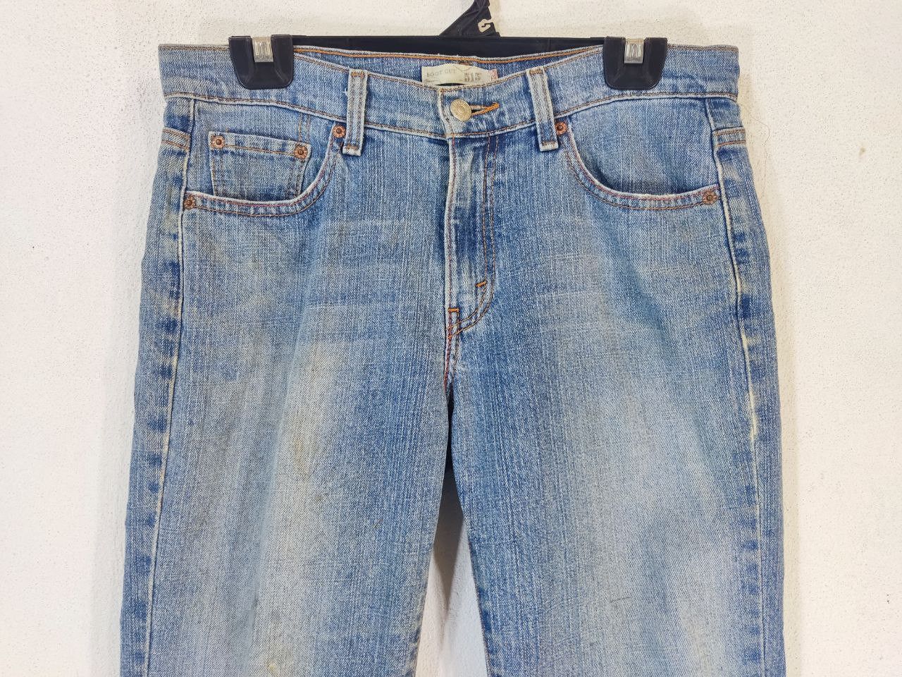 Levi's vintage levis 515 bootcut flare denim nice design Size 33" - 8 Thumbnail
