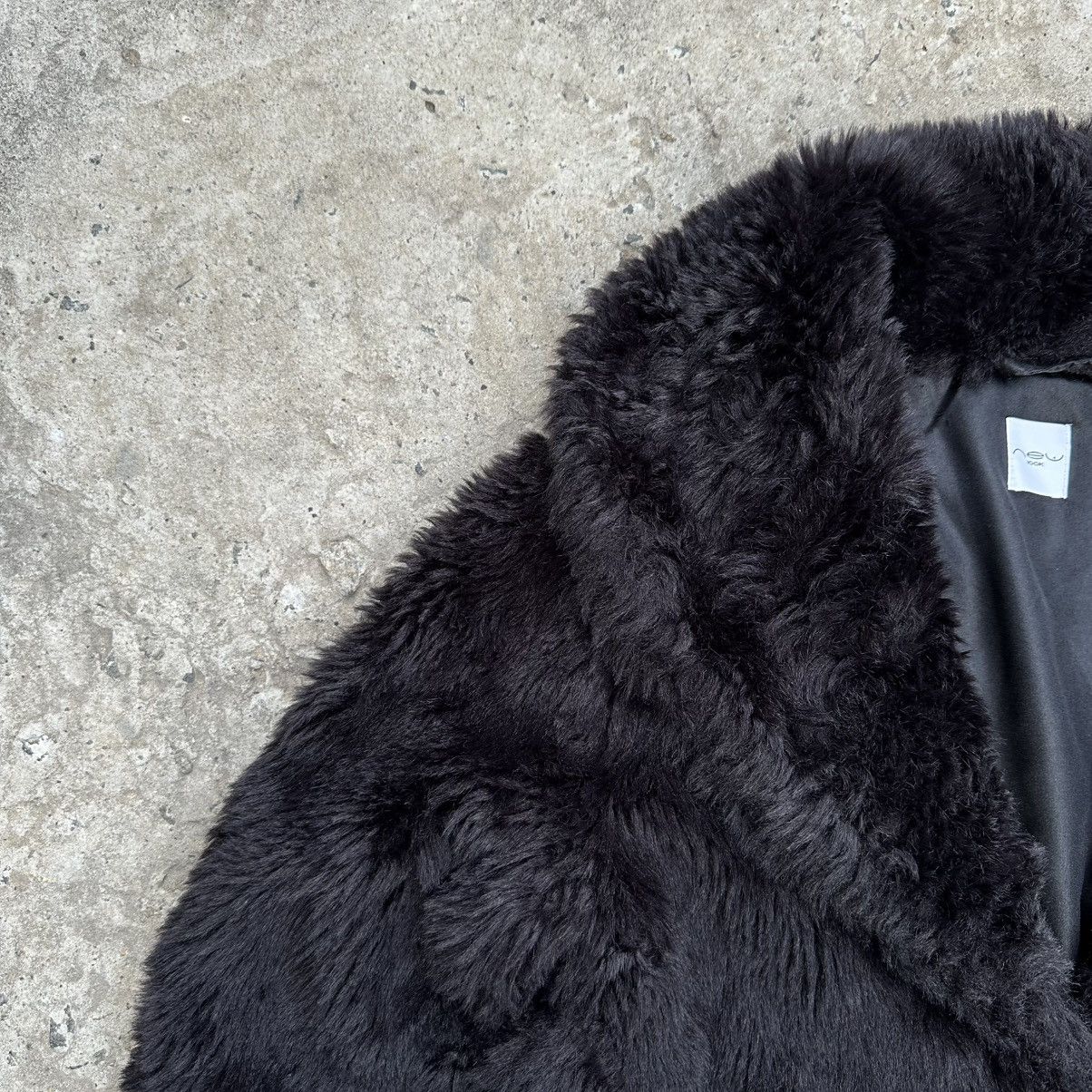 Trench USA Vintage Japan Faux Fur Coat Jacket Y2K 00s USA Size Euro 38 Size M / US 6-8 / IT 42-44 - 4 Thumbnail