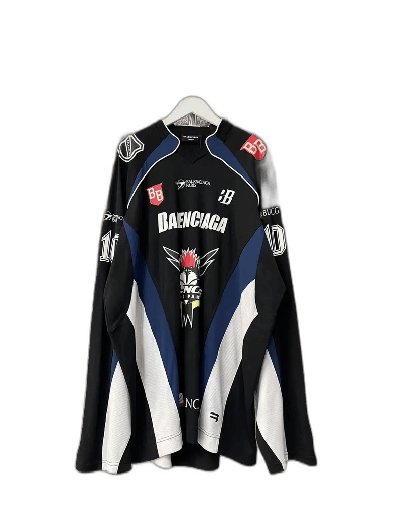 Balenciaga Balenciaga Hockey Long Sleeve Shirt-yf Size US XS / EU 42 / 0 - 1 Thumbnail