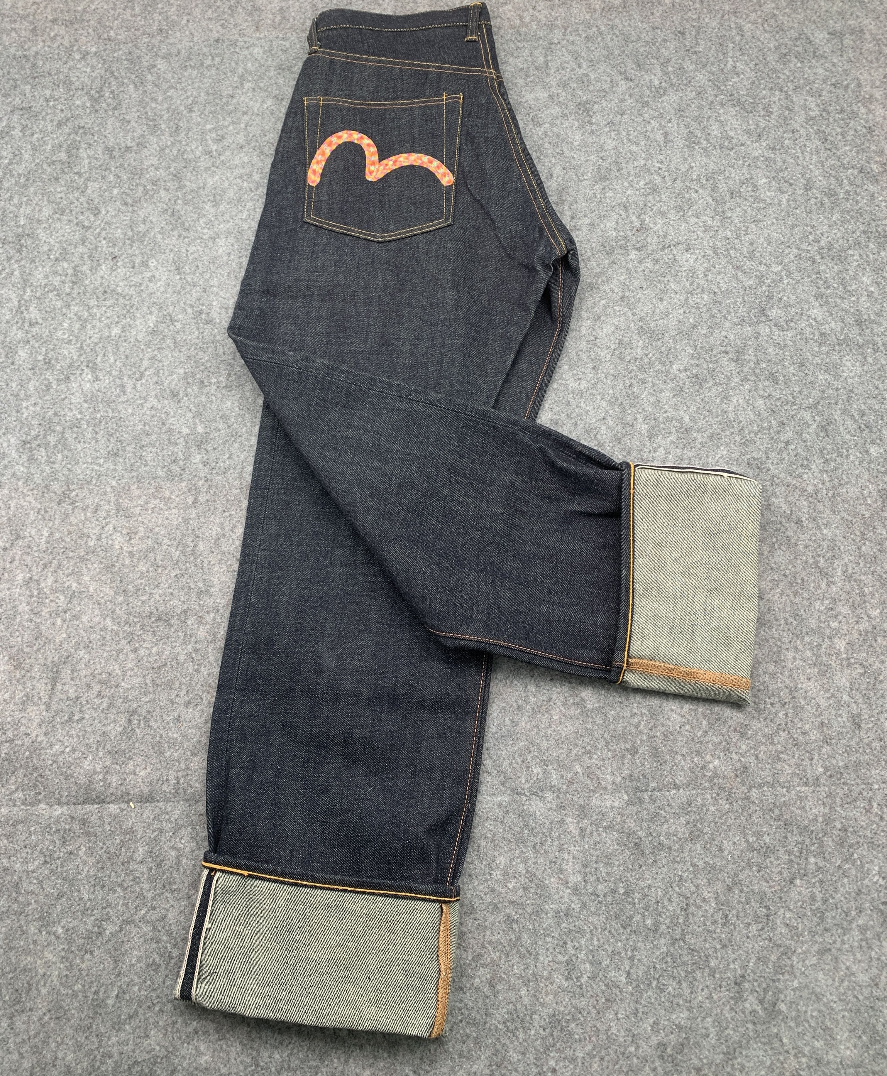 Evisu Evisu no.2 lot 2001 selvedge faded denim | Grailed