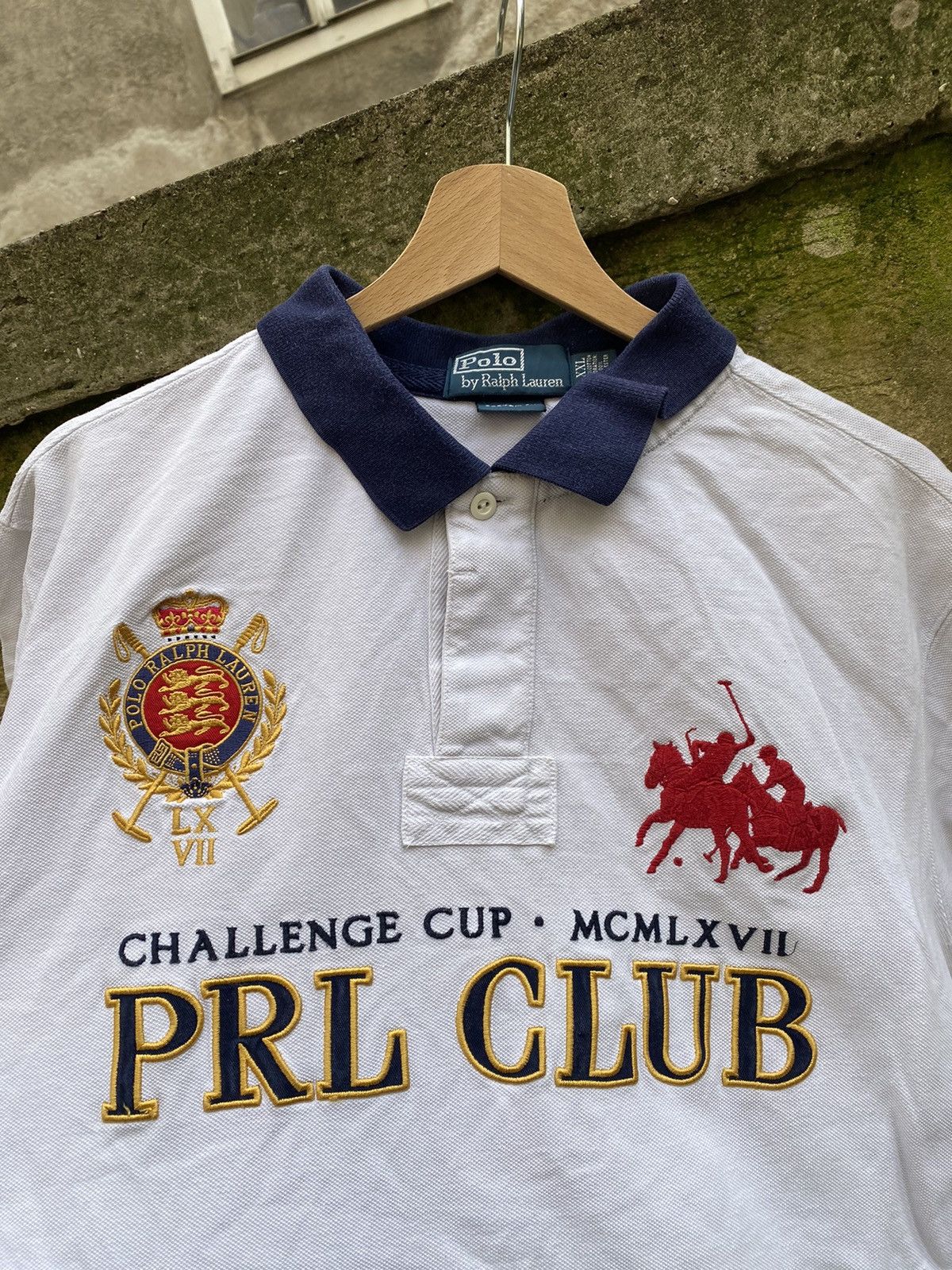 Polo Ralph Lauren × Vintage Polo Ralph Lauren Embroidered Logo Y2K Polo T-Shirt Size US XXL / EU 58 / 5 - 6 Thumbnail