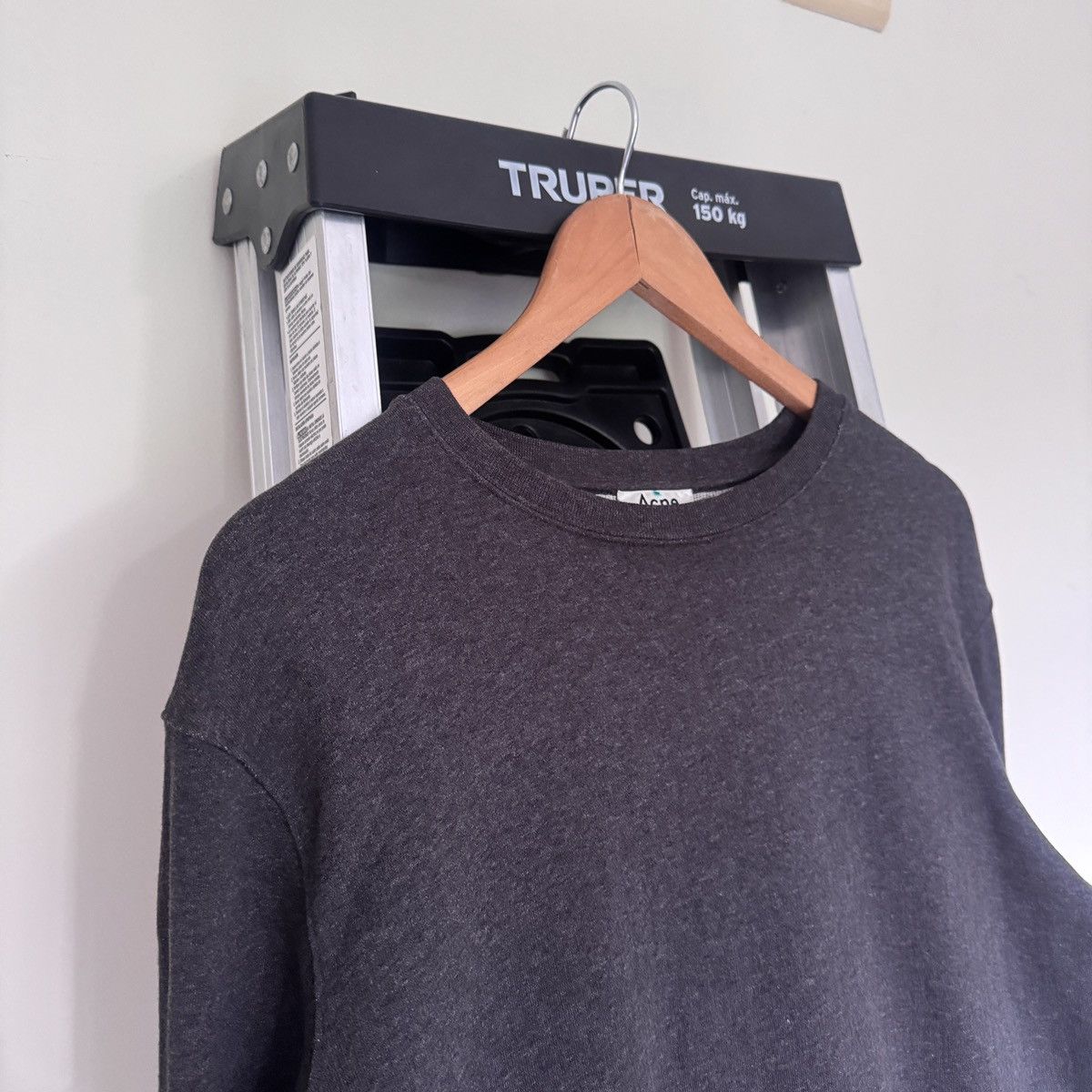 Acne Studios Acne Studios Gray Sweatshirt Size US S / EU 44-46 / 1 - 4 Thumbnail