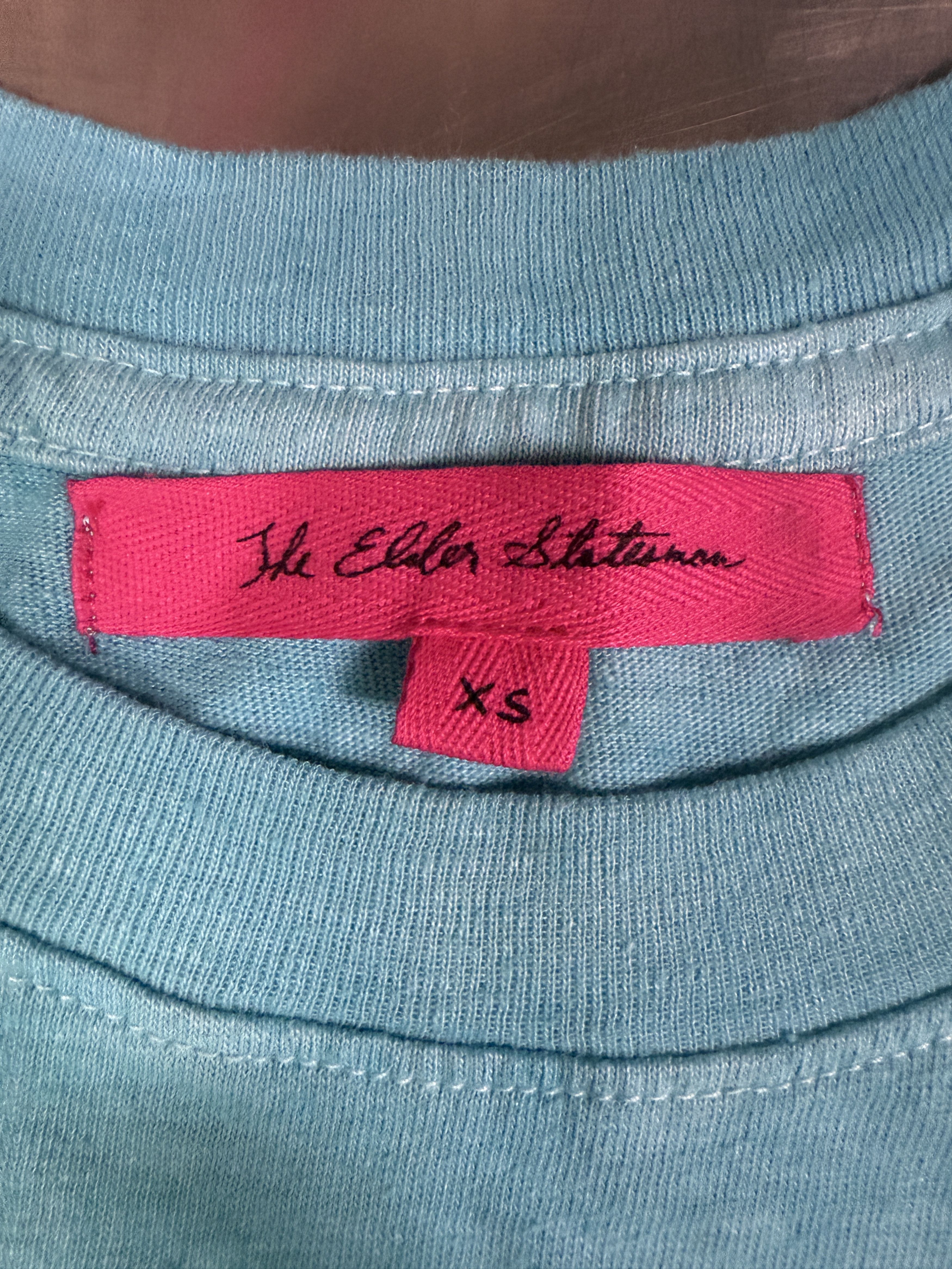 The Elder Statesman $325 The Elder Statesman Dipped Tie-Dye Short Sleeve Tee Size XS / US 0-2 / IT 36-38 - 5 Thumbnail