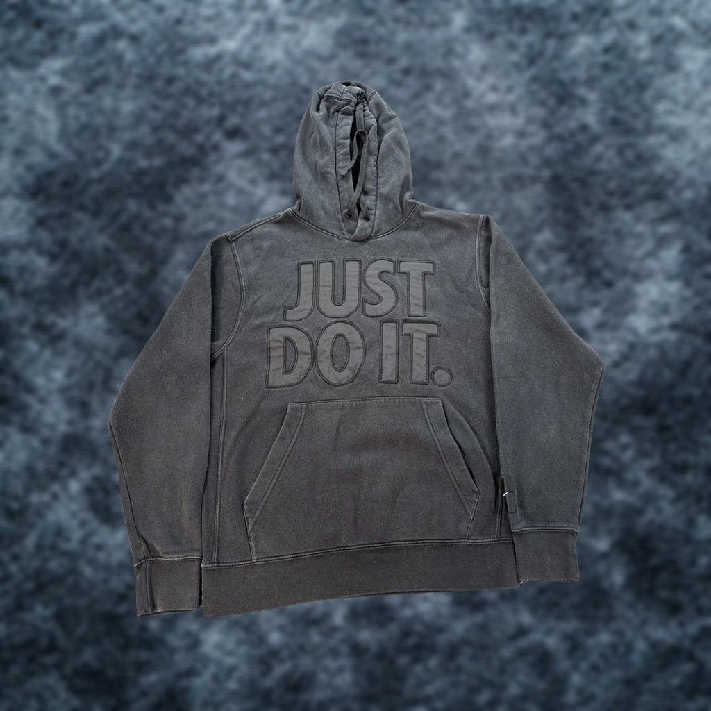 Nike Nike Hoodie Mens Small Black Spell Out Big Logo BV5109-011 Y2K Size US S / EU 44-46 / 1 - 1 Thumbnail