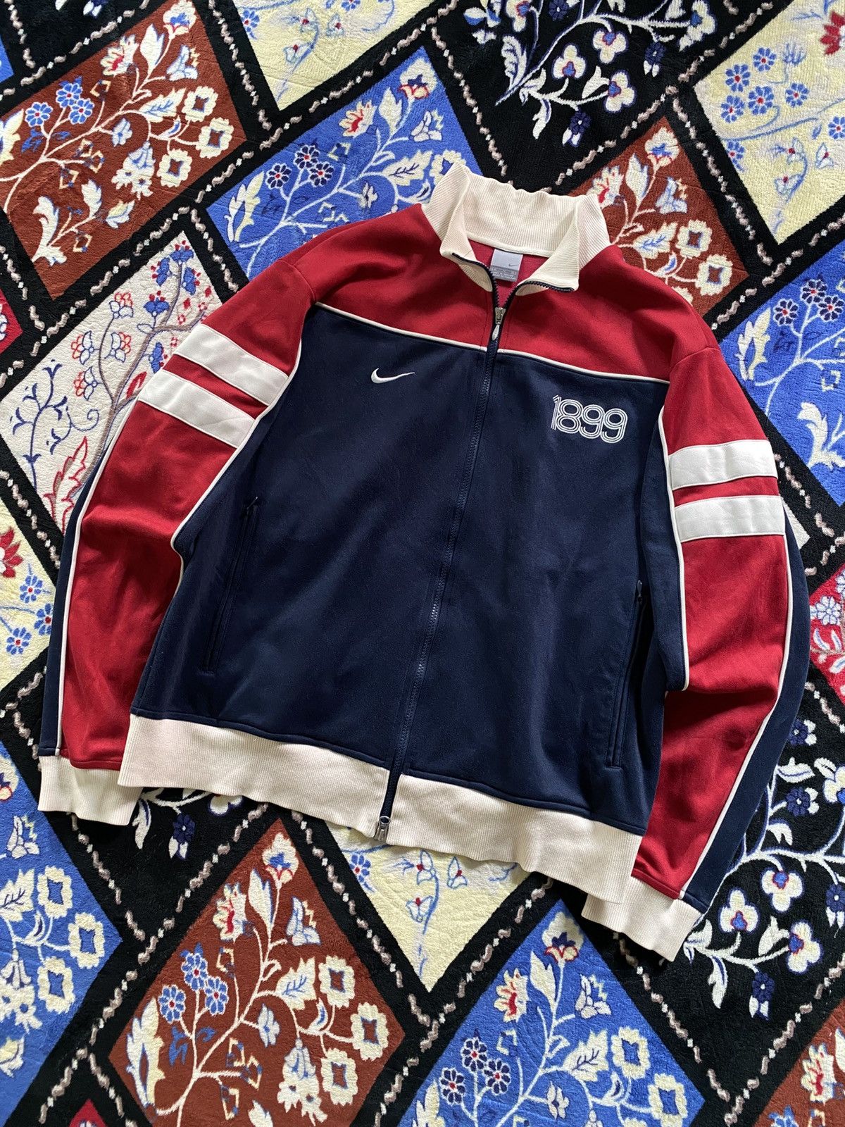Nike Y2K Nike Fc Barcelona Track Jacket Size US XL / EU 56 / 4 - 3 Thumbnail