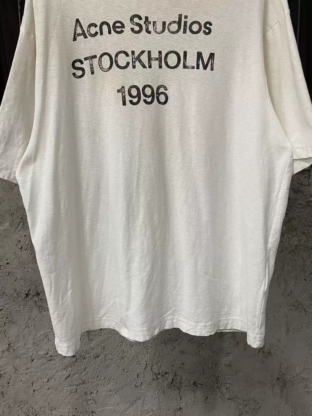 Acne Studios Acne Studios 1996 Slogan Distressed Tee Size US 28 / EU 44 - 4 Thumbnail