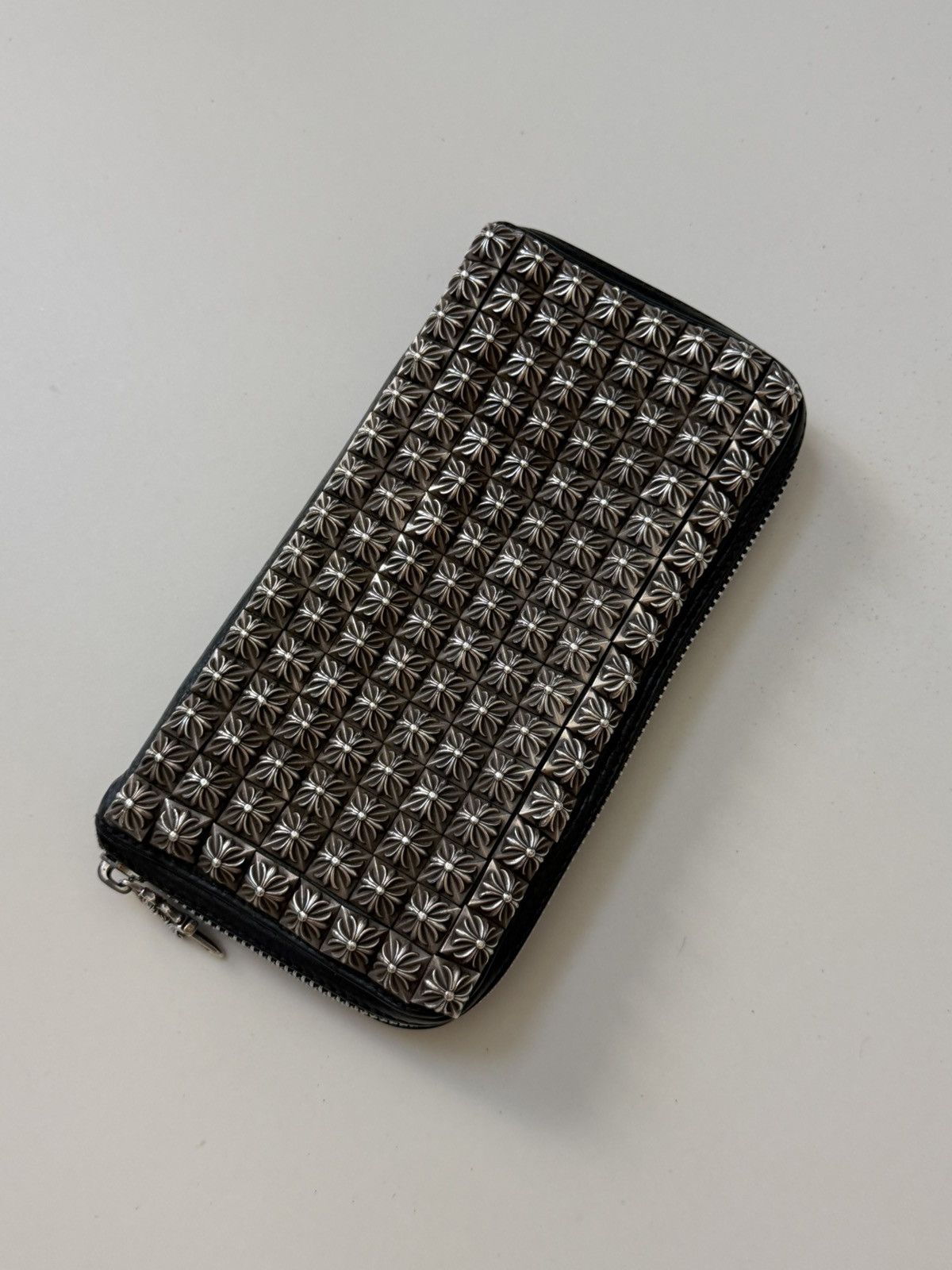 Chrome Hearts Chrome Hearts Pyramid Stud Zipper Wallet Size ONE SIZE - 1 Thumbnail
