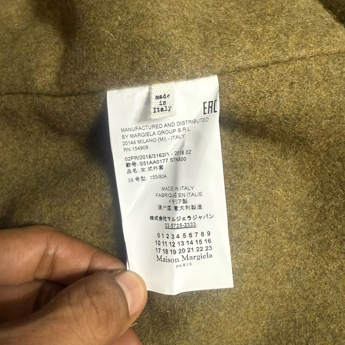 Maison Margiela Luxurios Pieces Maison Margiela Leather Sleeve Coat Size XS / US 0-2 / IT 36-38 - 10 Thumbnail