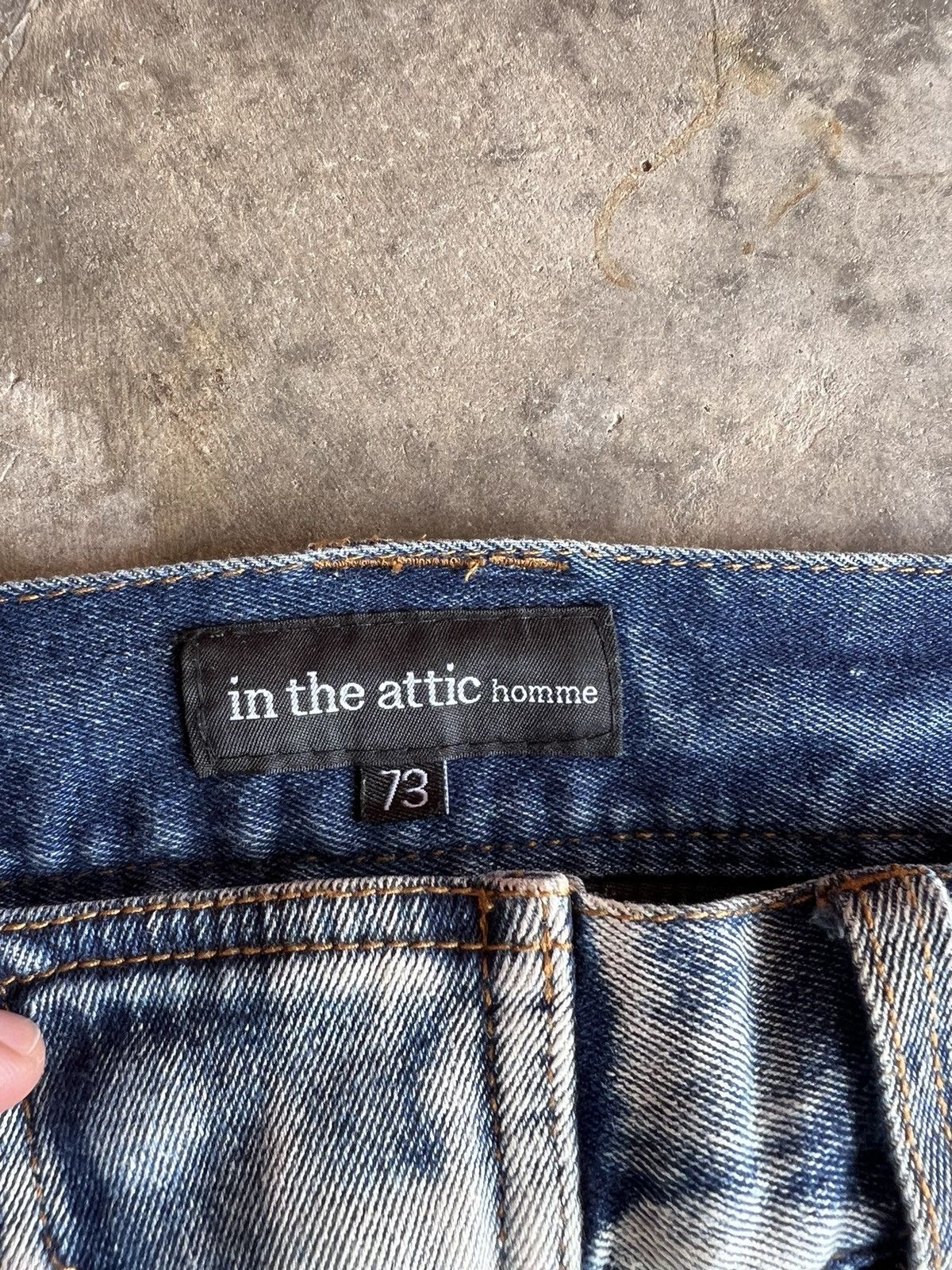 In The Attic × Japanese Brand In the attic Homme Bikers Pants Very Rare Size US 30 / EU 46 - 9 Thumbnail