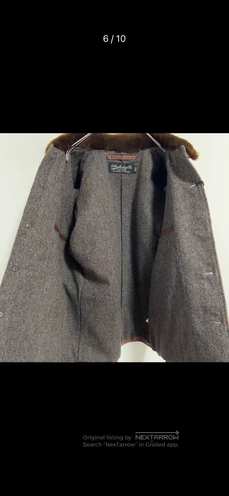 Neighborhood Neighborhood Horse leather conductor's jacket, size S Size US S / EU 44-46 / 1 - 5 Thumbnail