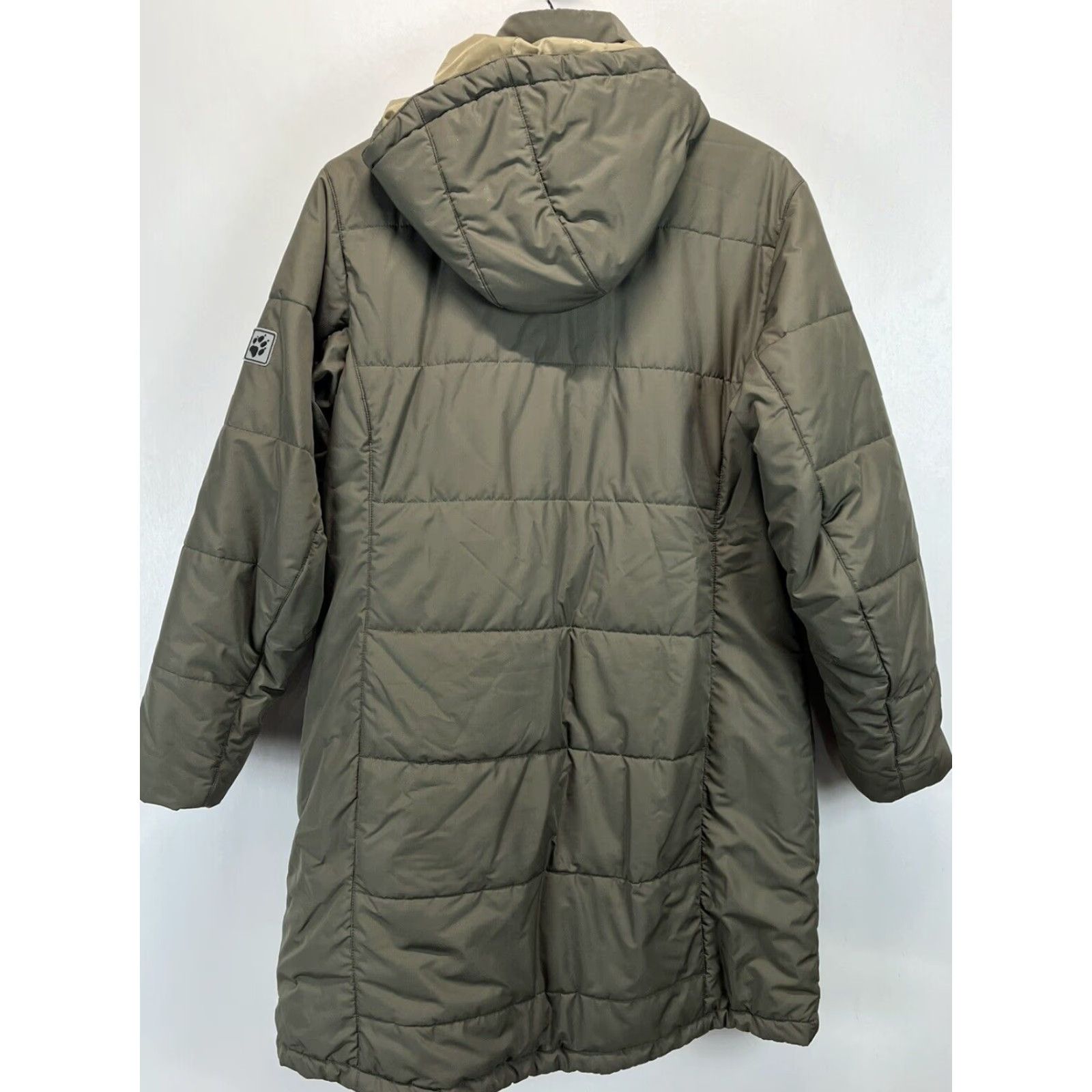 Jack Wolfskin Jack Wolfskin quilted Parka Jacket Coat Sz XL Removable Hood Women’s microguard Size XL / US 12-14 / IT 48-50 - 2 Thumbnail