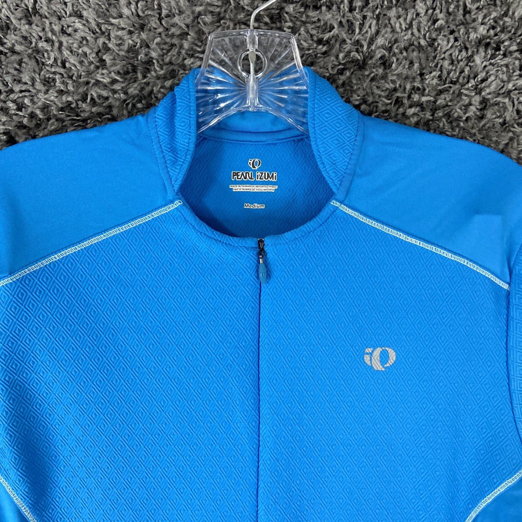PEARL iZUMi Pearl Izumi Shirt Women M Blue Short Sleeve Activewear 90s? Size M / US 6-8 / IT 42-44 - 5 Thumbnail