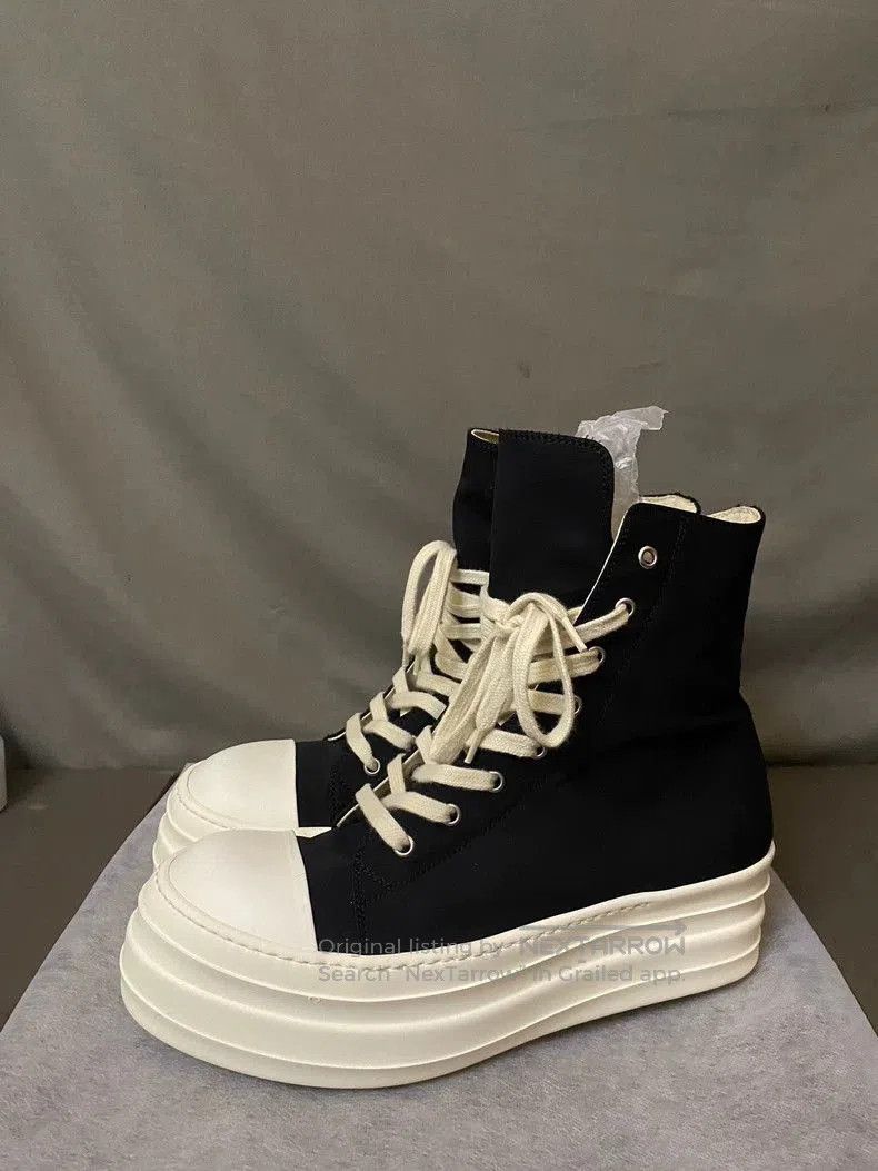 Rick Owens Rick Owens Platform High-Top Sneakers-yf. Size US 8 / EU 41 - 1 Thumbnail