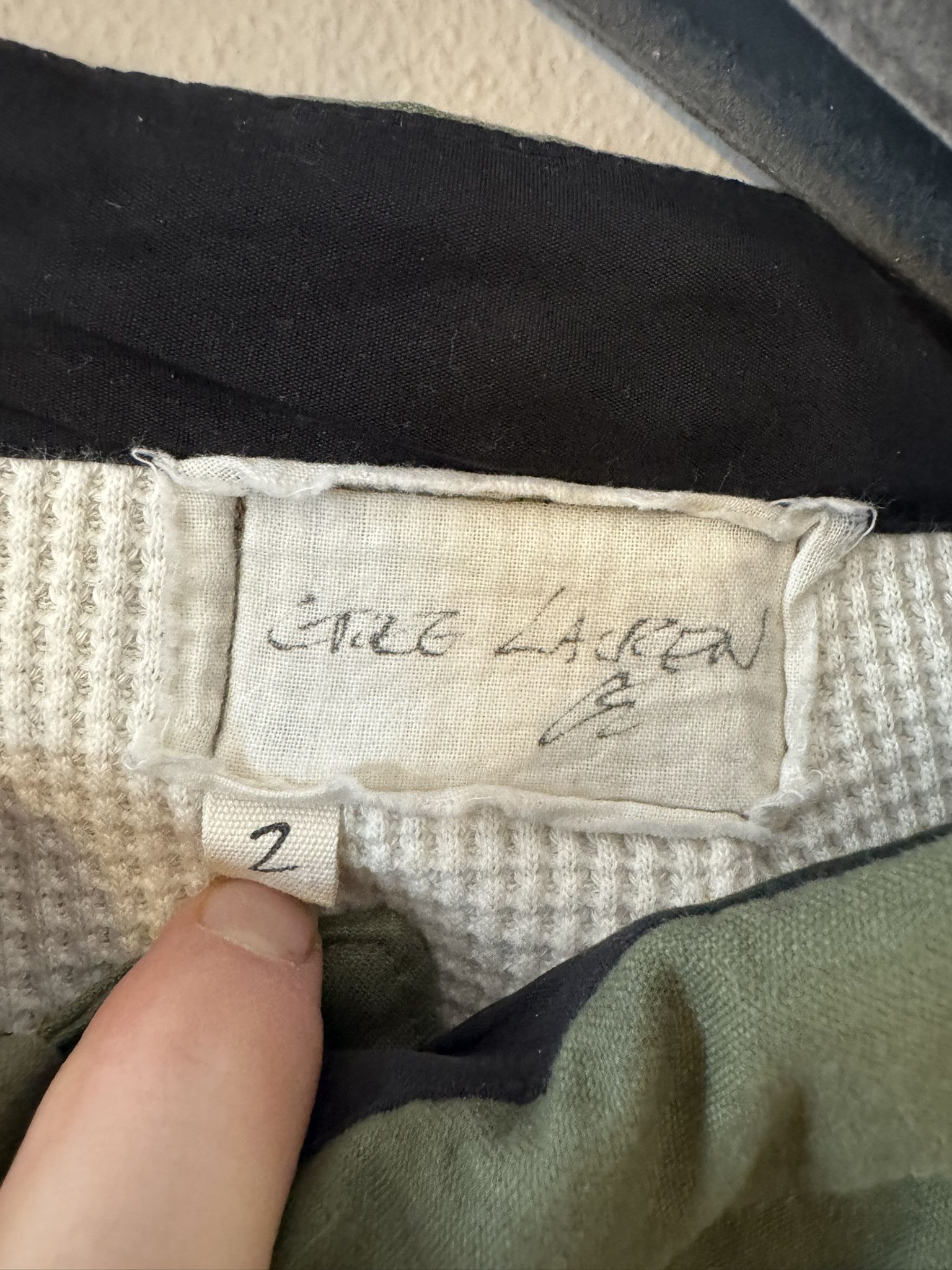 Greg Lauren Zip Lounge Pant w/patches Size US 30 / EU 46 - 6 Thumbnail