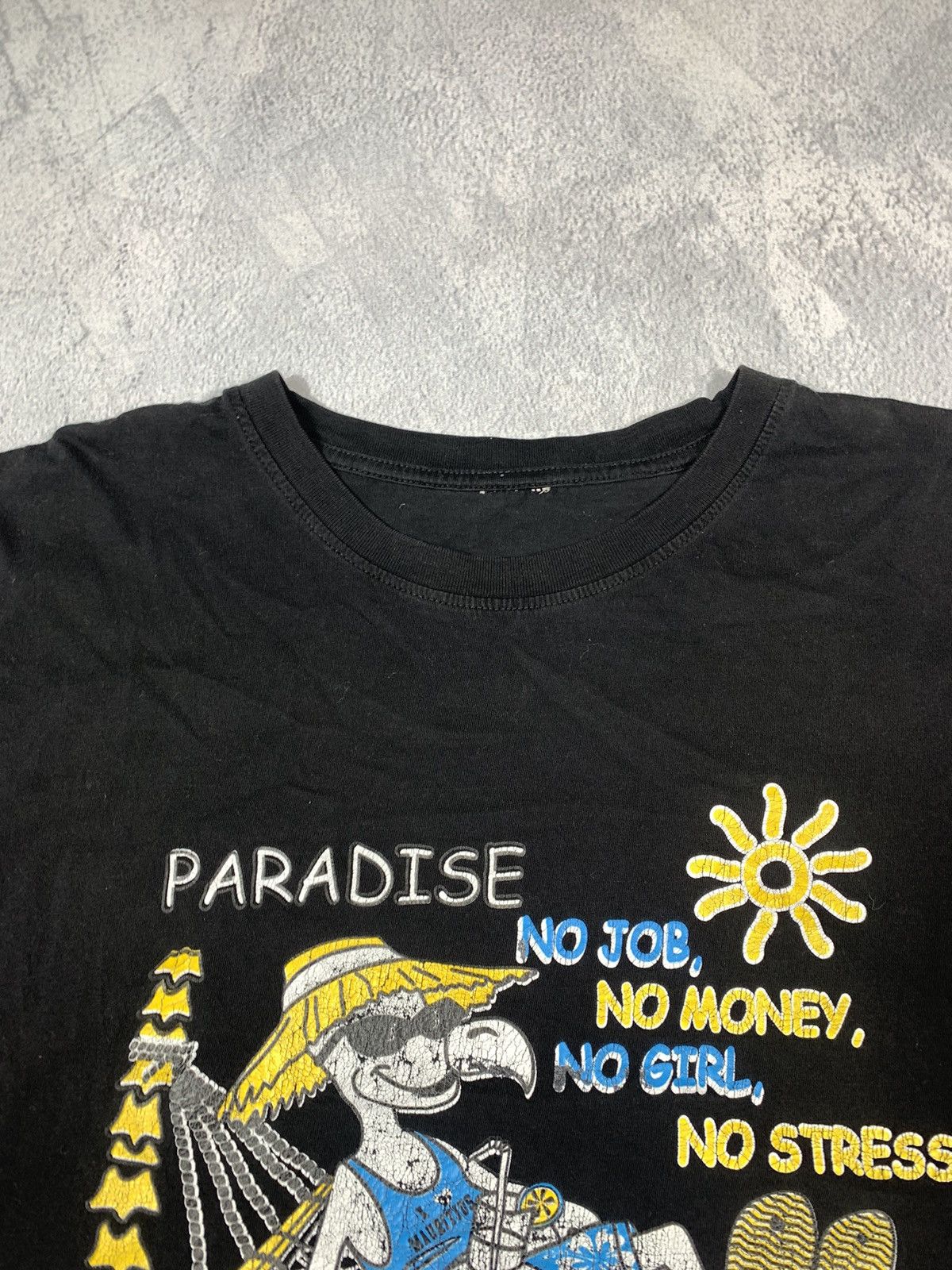 Vintage Vintage Y2KHumor “No Stress” tee streetwear big logo size XL Size US XL / EU 56 / 4 - 5 Thumbnail