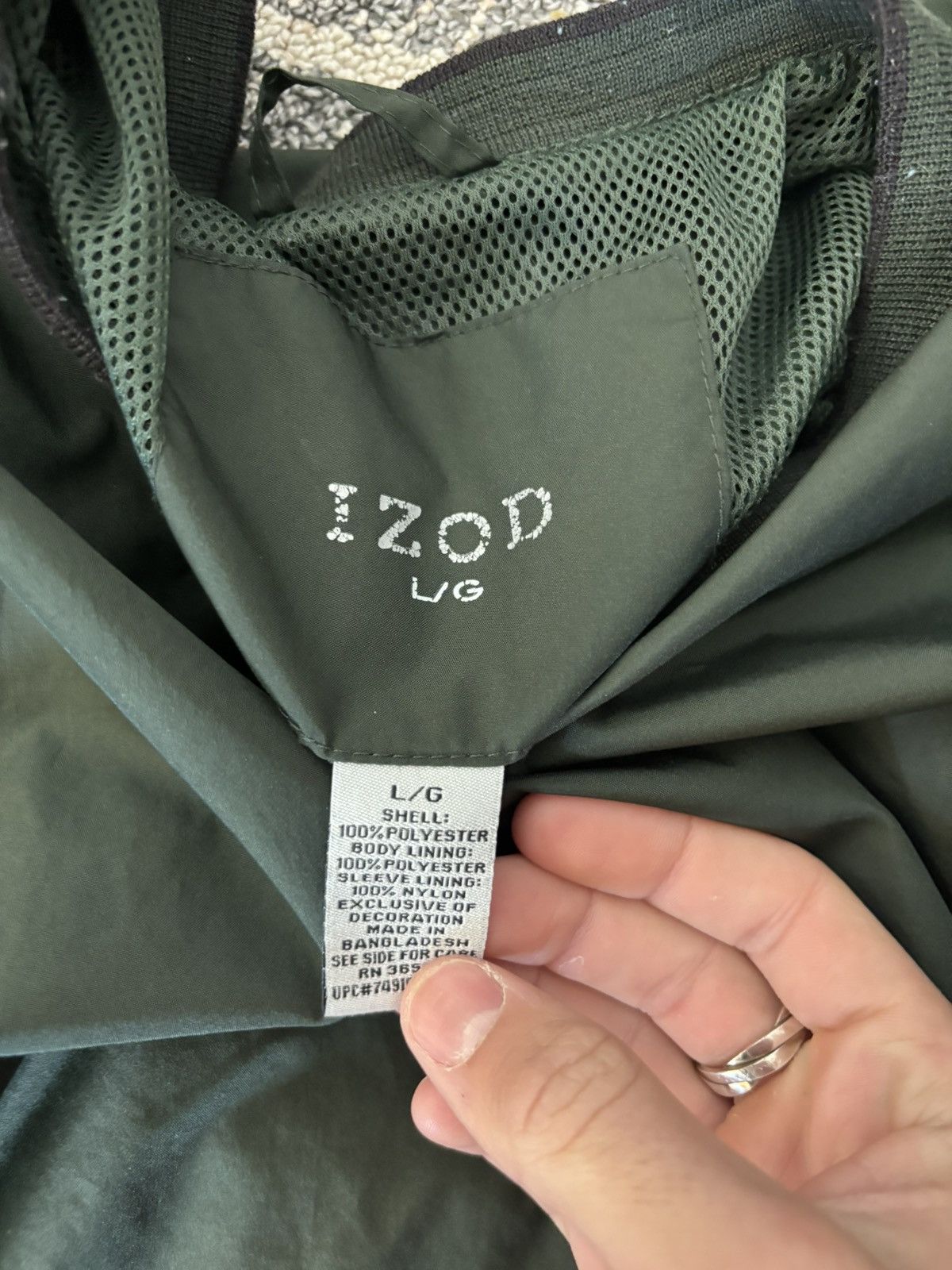 Izod Izod Windbreaker Size US L / EU 52-54 / 3 - 4 Thumbnail