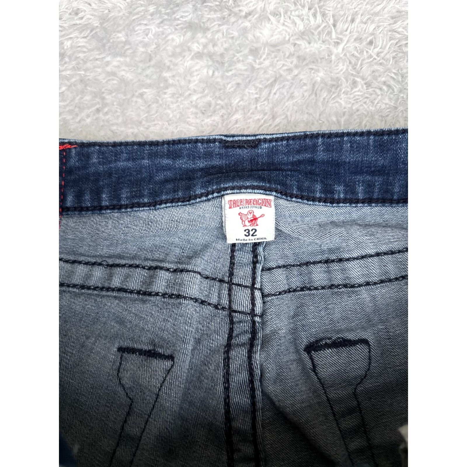 True Religion True Religion Jeans Women 32 Blue Denim Skinny Mid Rise Cotton Blend Bling 31x28 Size 24" / US 00 / IT 34 - 6 Thumbnail