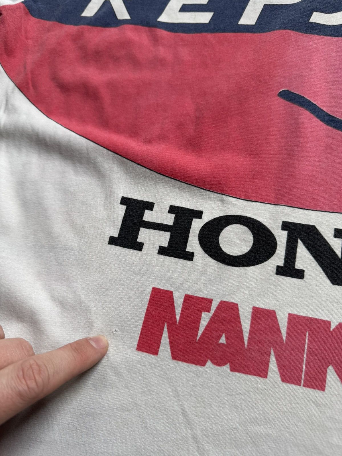 Honda × Vintage 🚗🌪️FADE HONDA RACING TEE VINTAGE NSR Size US L / EU 52-54 / 3 - 4 Thumbnail