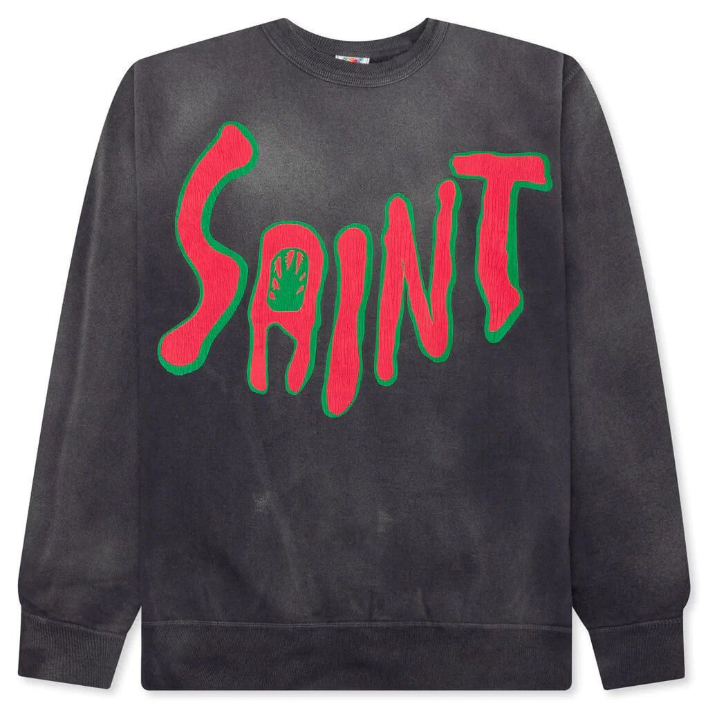 Saint Michael MX6 Crewneck Black Size US M / EU 48-50 / 2 - 1 Thumbnail