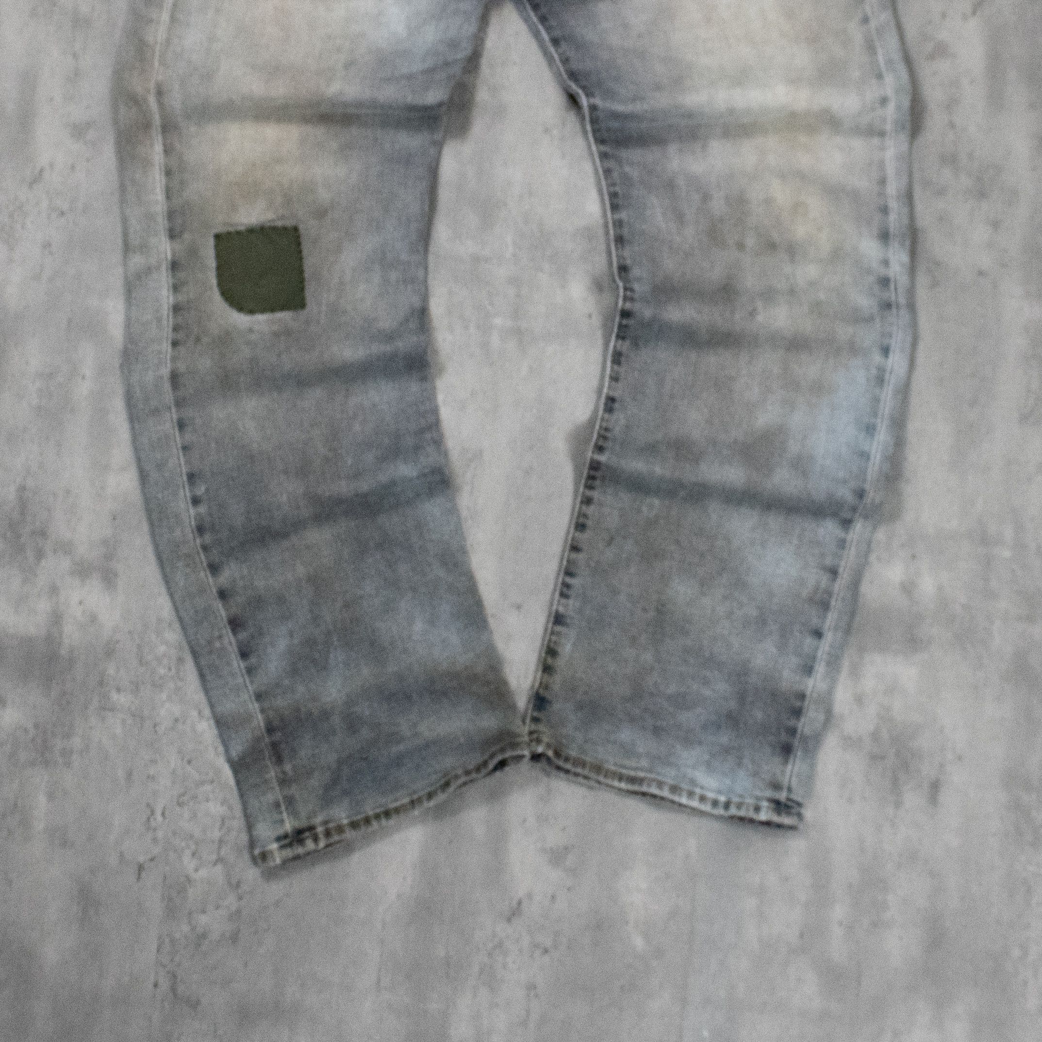 Levi's Vintage Clothing Y2K 2000's Levis 501 Overdyed Relax Straight Denim Pant's Size US 34 / EU 50 - 3 Thumbnail