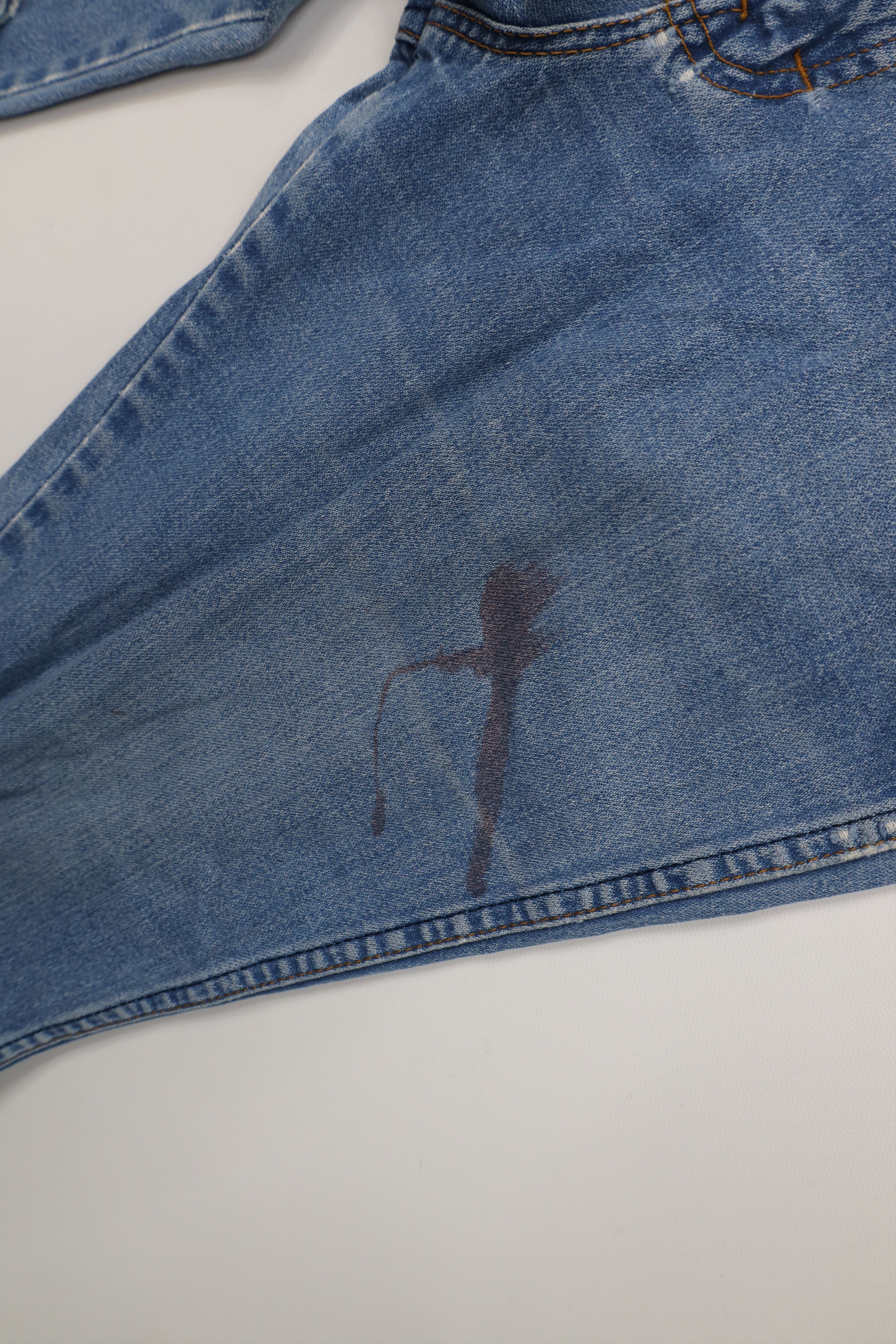 Vintage Vintage 90s Streetwear Straight Leg Denim Jeans Blue Cotton Size 34" / US 12 / IT 48 - 6 Thumbnail