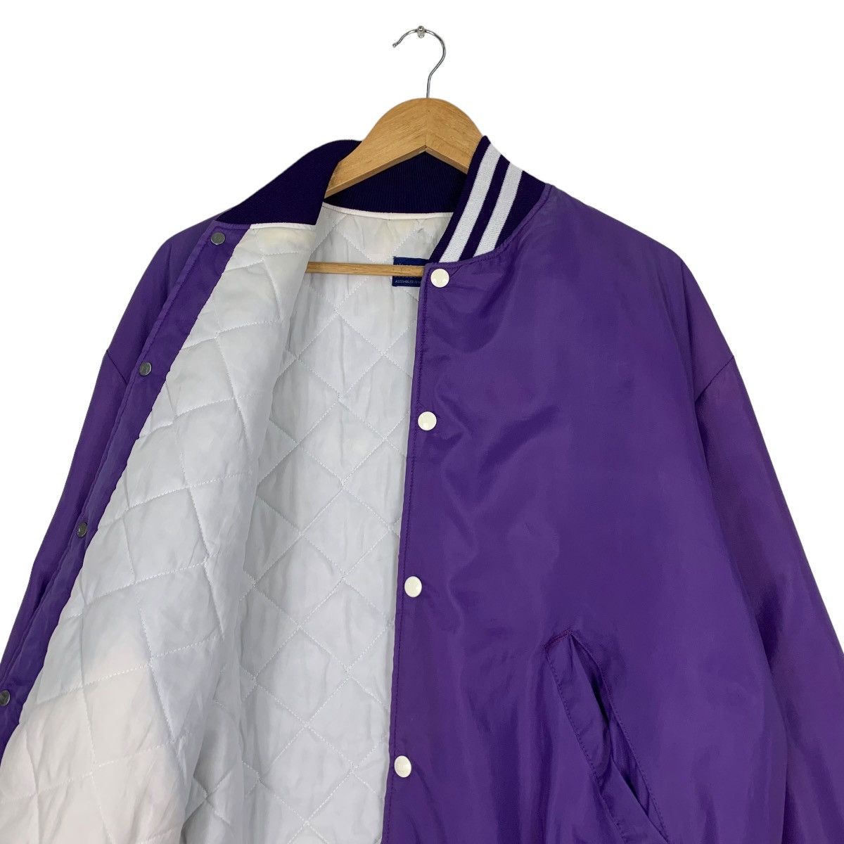 Holloway HOLLOWAY Cushing Baseball Purple Coach Jacket #1160-C53 Size US XL / EU 56 / 4 - 10 Thumbnail