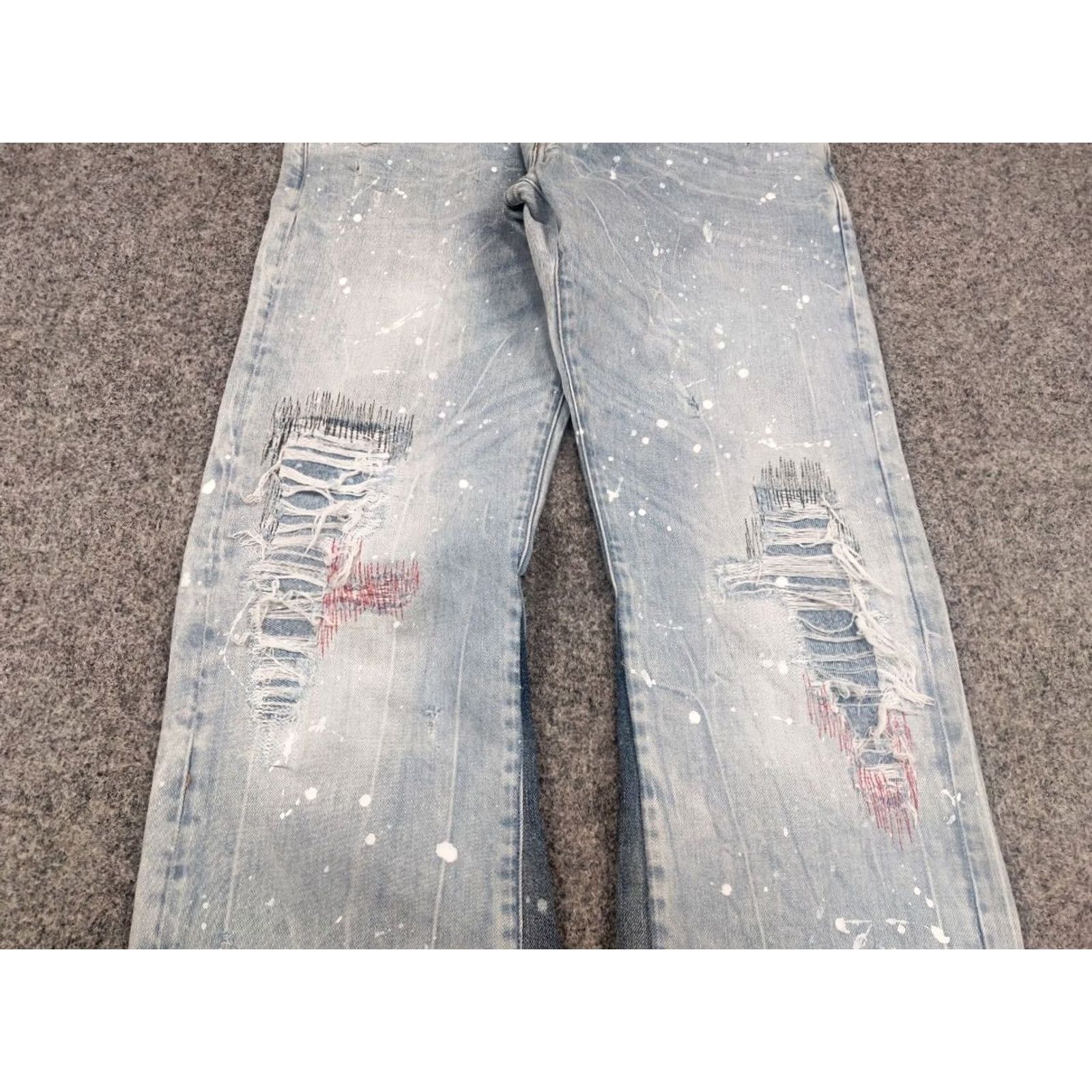 G-Star G-Star Raw Custom Jeans Jeans G-Star Flared Men's Denim 34 Blue 90s Y2K Stars Vintage Distressed 5-Pocket Regular Slim? Size US 33 - 6 Thumbnail