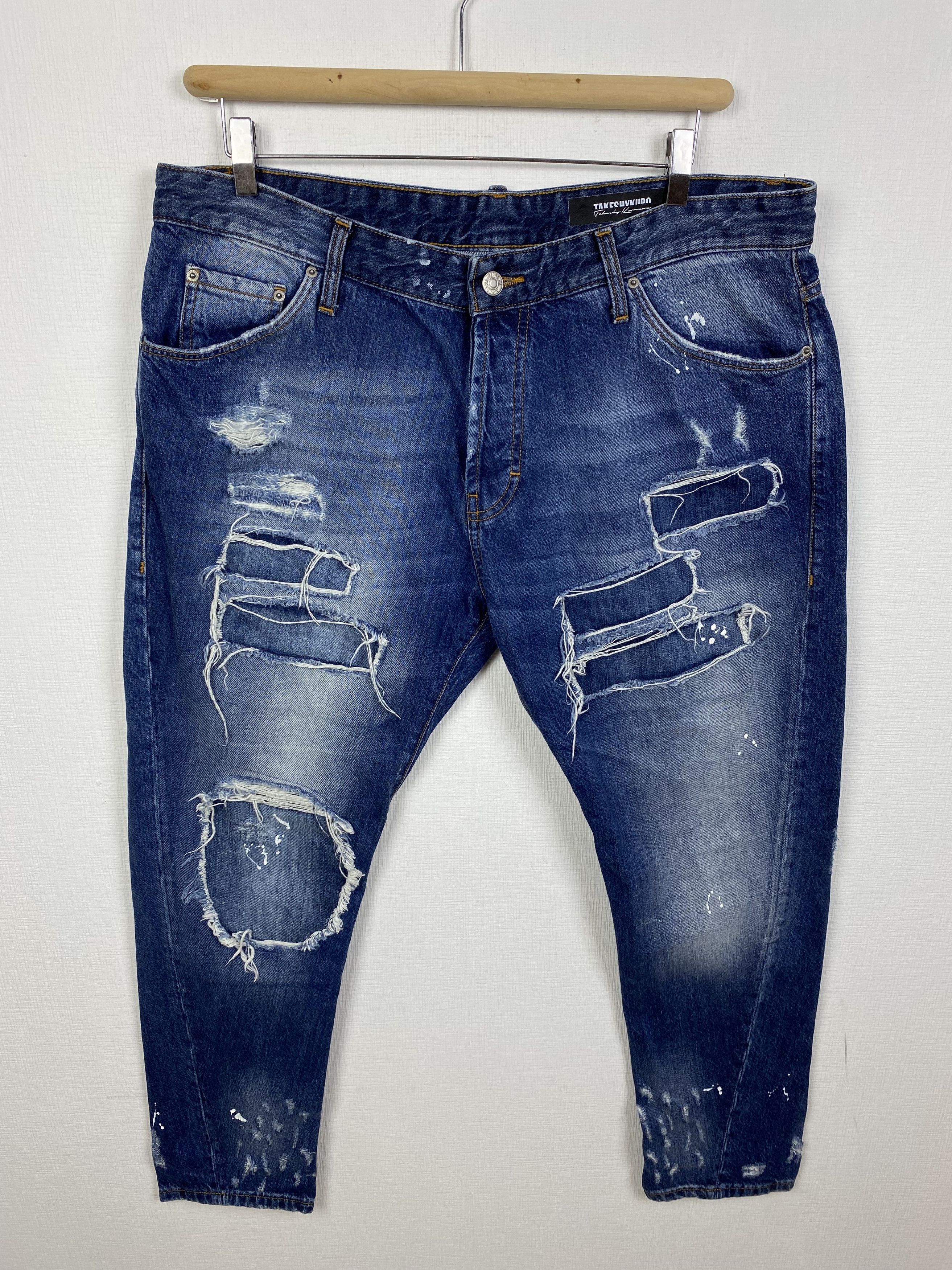 Takeshy Kurosawa Takeshy Kurosawa Denim Styled Jeans size 56 Size US 40 / EU 56 - 1 Thumbnail