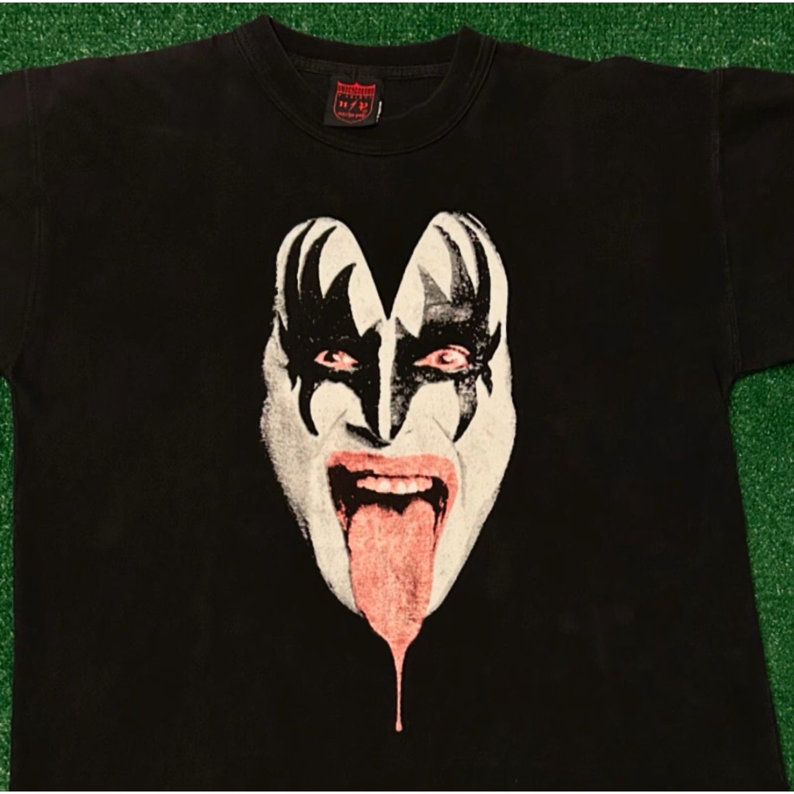 Simons VINTAGE Kiss Band Tee 90s Big Face Gene Simmons VTG Shirt Mens L Rock Shirt Size US L / EU 52-54 / 3 - 5 Thumbnail