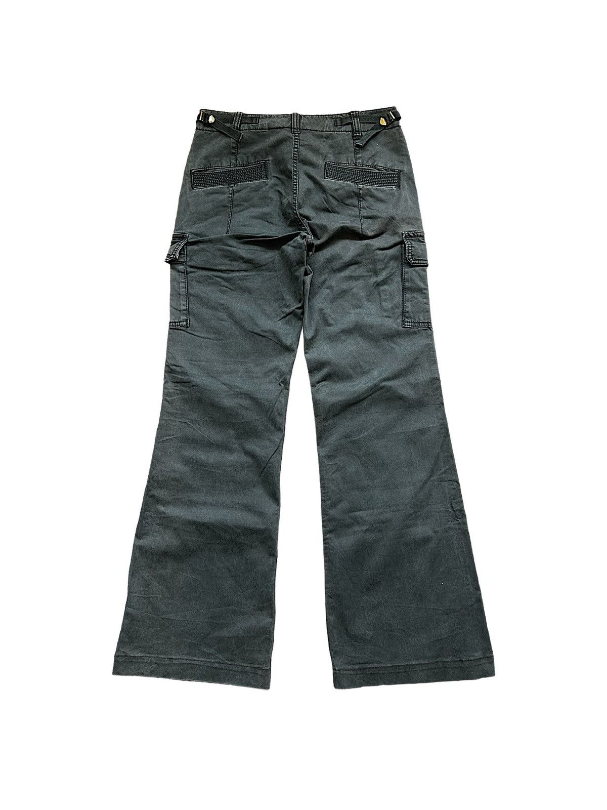 If Six Was Nine 00's Avant-garde Flamingo Firm flared cargo pant Size US 29 - 3 Thumbnail