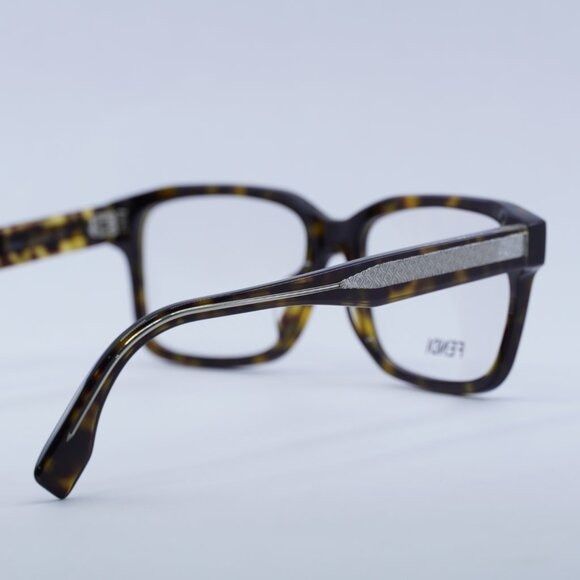 Fendi Fendi FE50030I 052 Dark Havana Eyeglasses - Lowest Price! Size ONE SIZE - 9 Thumbnail