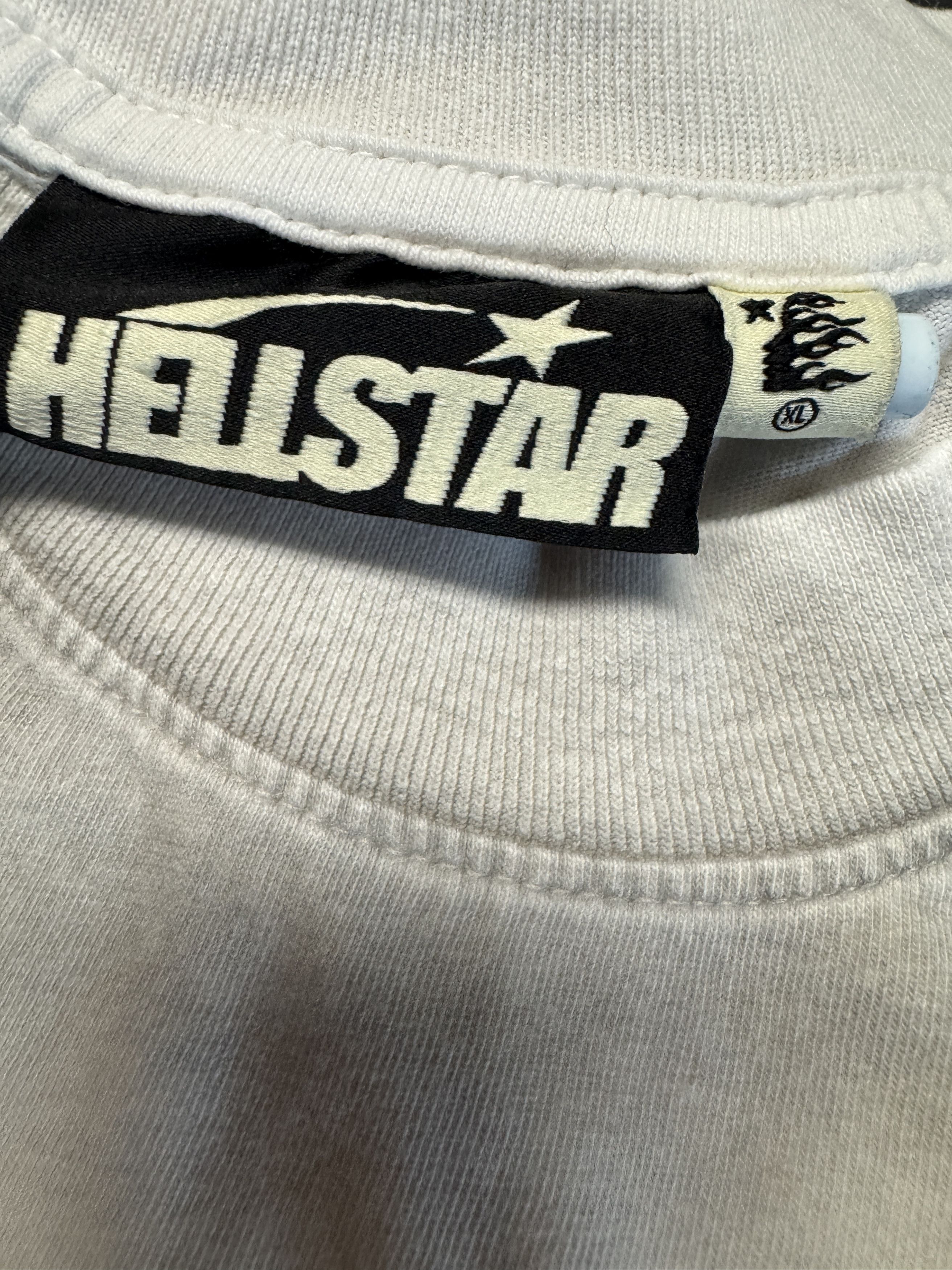 HELLSTAR Hellstar Box Logo Tee White/Red Size US XL / EU 56 / 4 - 3 Thumbnail