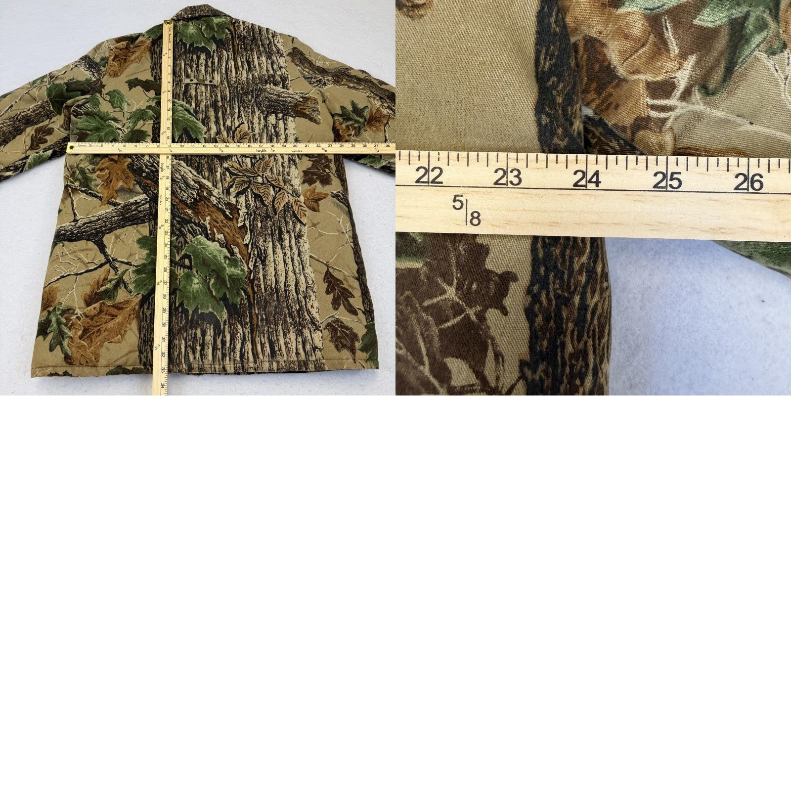 Realtree VINTAGE Duxbak Jacket Mens Large Brown Realtree Camo Canvas Quilted Hunting USA Size US L / EU 52-54 / 3 - 9 Thumbnail