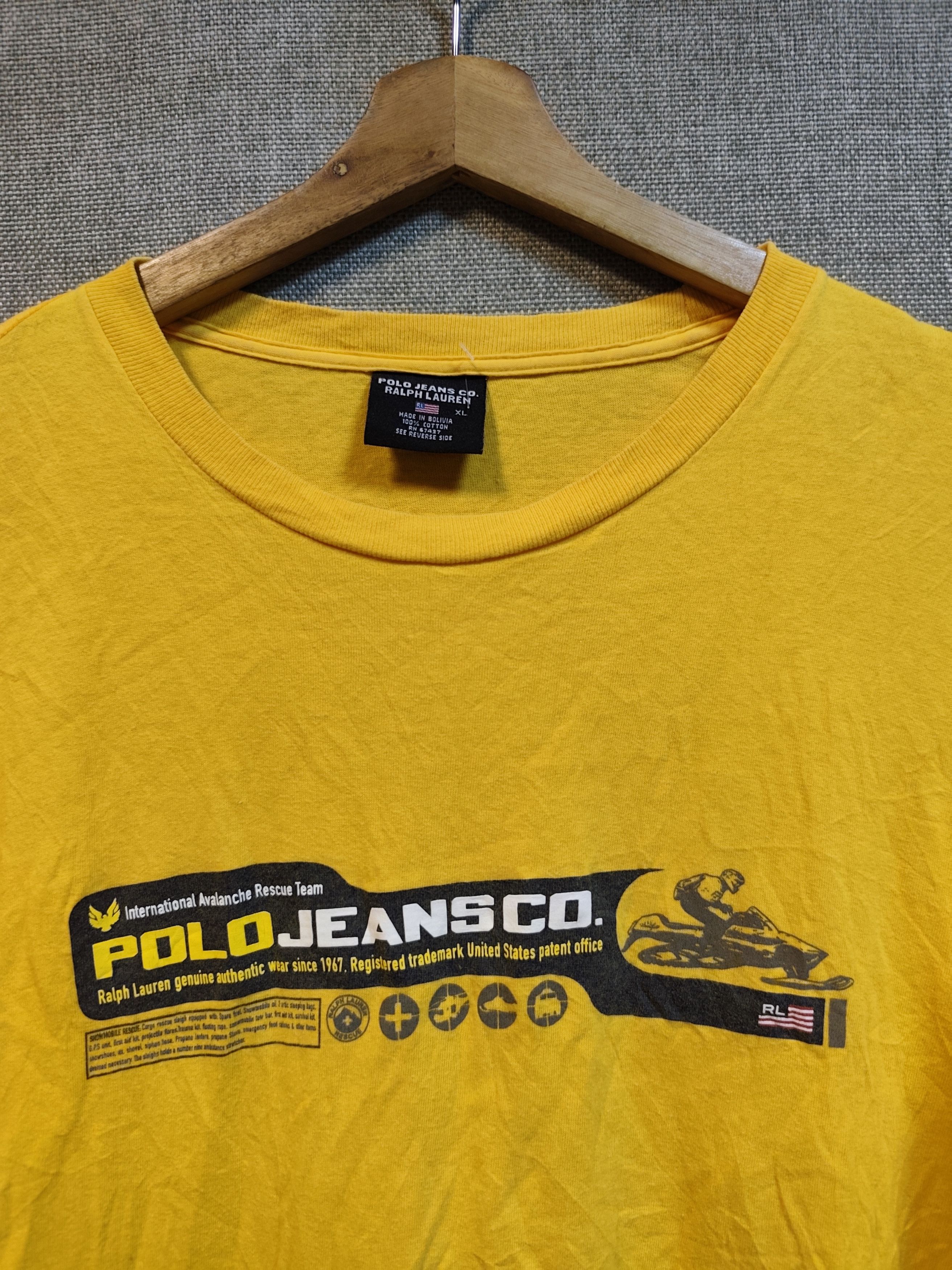 Polo Ralph Lauren Vintage Ralph Lauren International Avalanche Rescue Team Size US XL / EU 56 / 4 - 5 Thumbnail