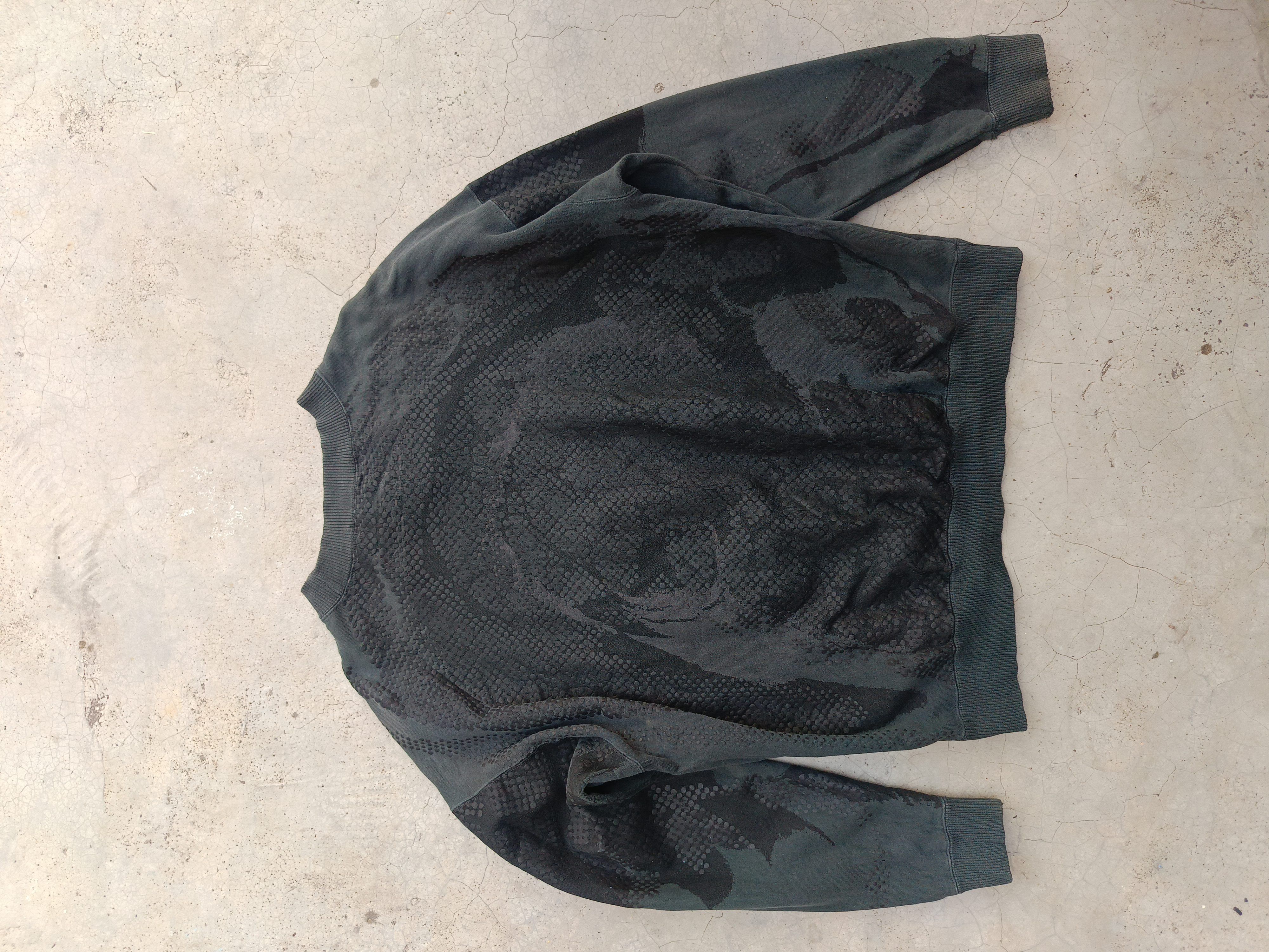 Issey Miyake 80's Issey Miyake Archive Dot Marbling Sweatshirt Size US L / EU 52-54 / 3 - 5 Thumbnail