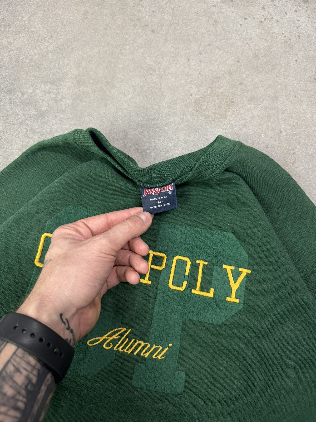 Jansport Vintage Y2K Jansport Cal Poly Alumni Crewneck Sweatshirt Size US M / EU 48-50 / 2 - 10 Thumbnail